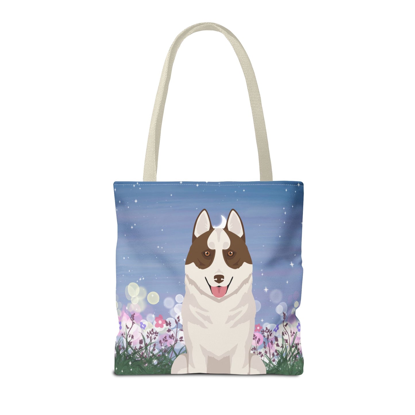 Siberian Husky Dog Tote Bag 16x16
