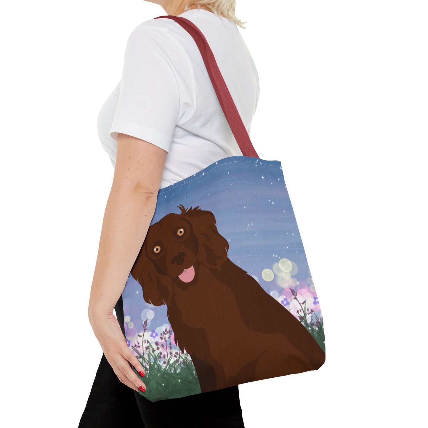 Boykin Spaniel Dog Tote Bag 16x16