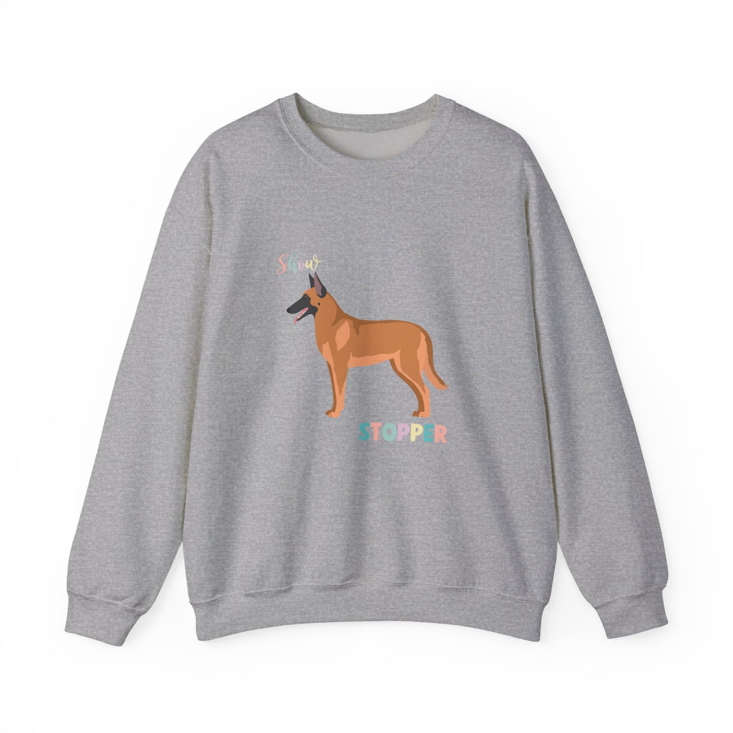Belgian Malinois Dog Unisex Heavy Blend Crewneck Sweatshirt