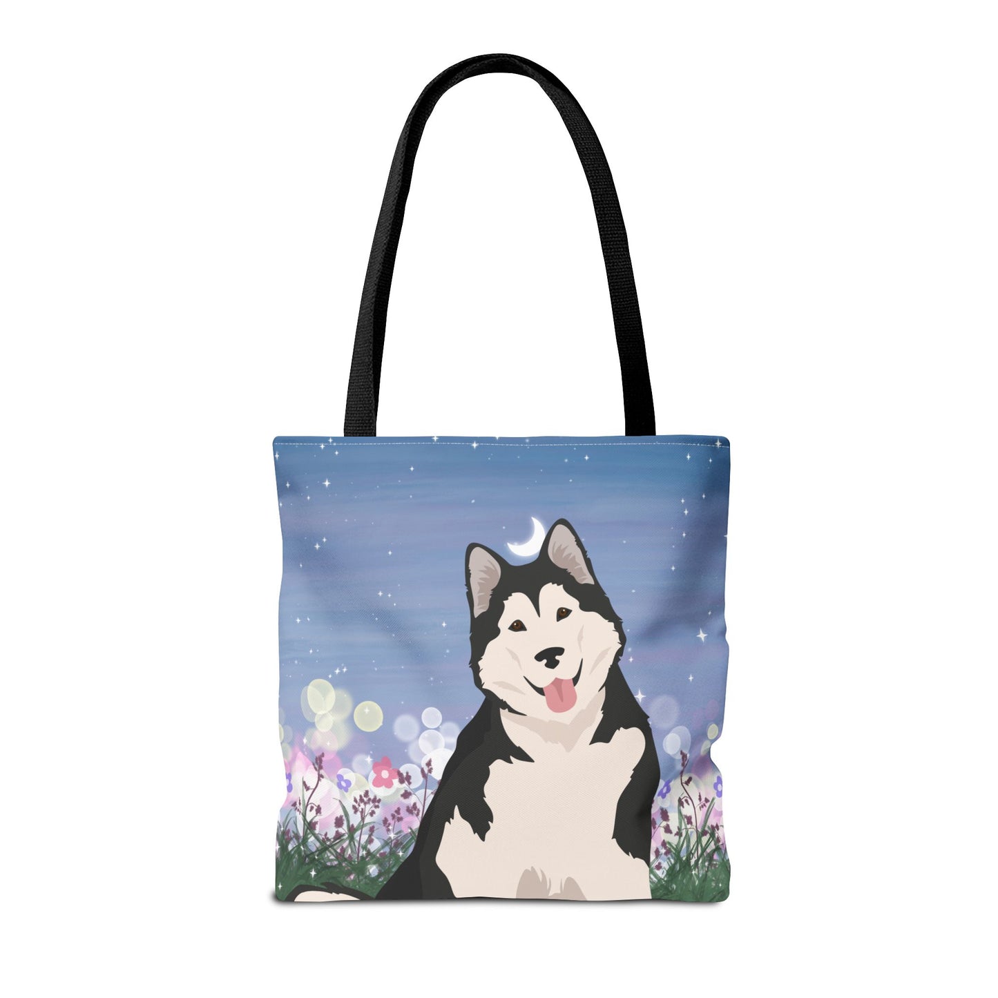 Alaskan Malamute Dog Tote Bag 16x16