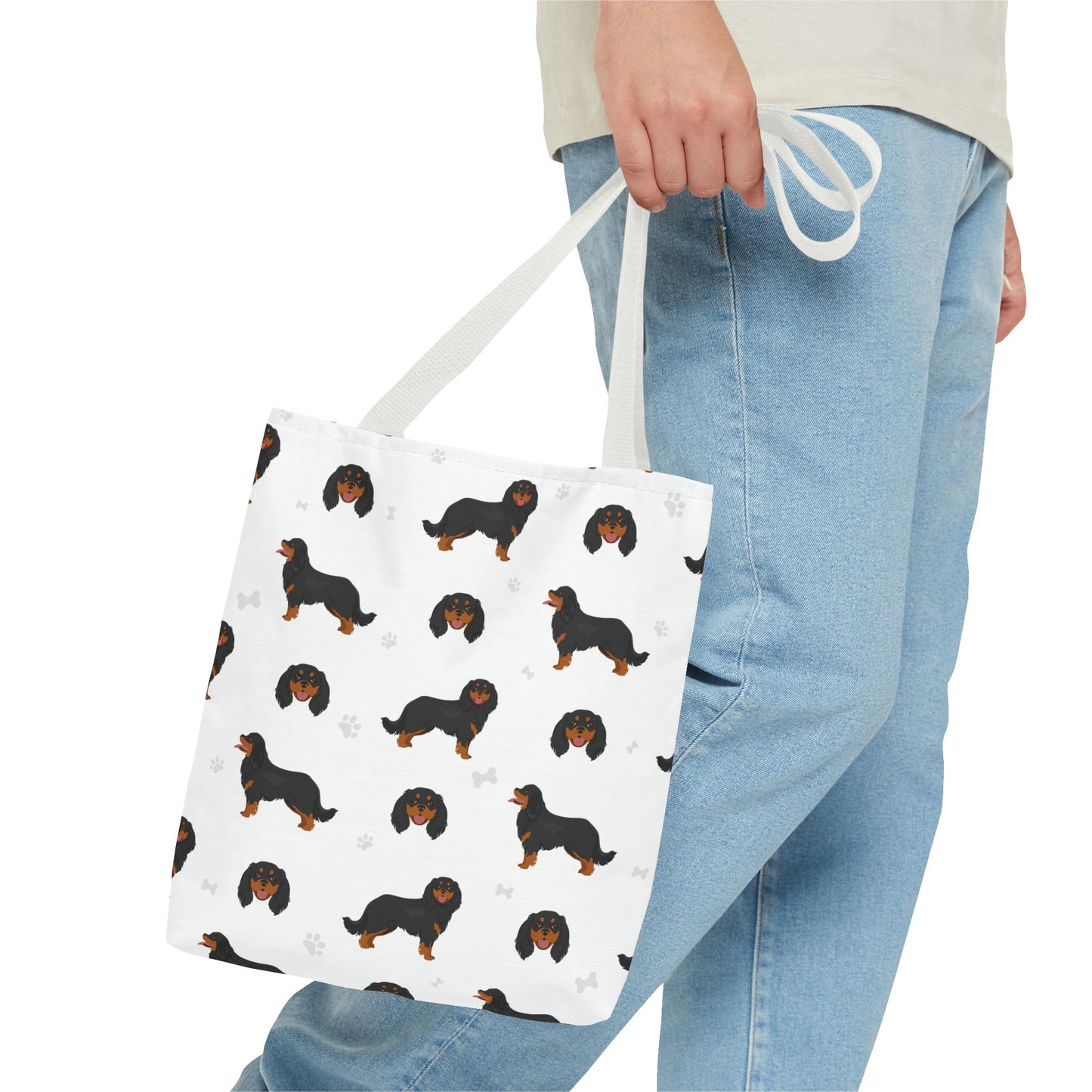 Cavalier King Charles Spaniel Dog Tote Bag