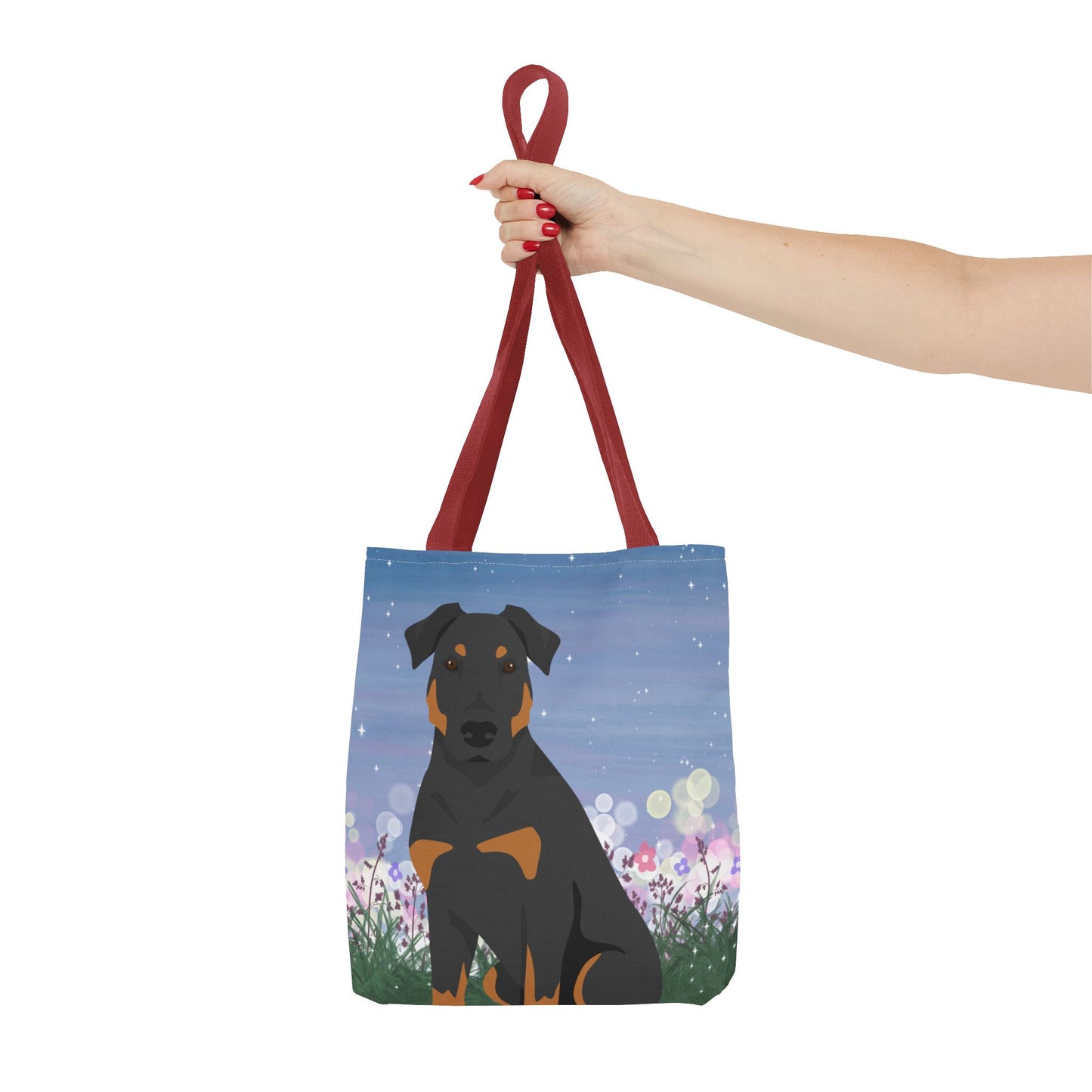 Beauceron Dog Tote Bag 13x13