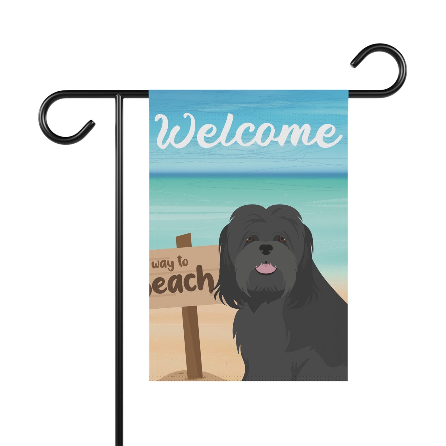 Lhasa Apso Dog Garden Flag