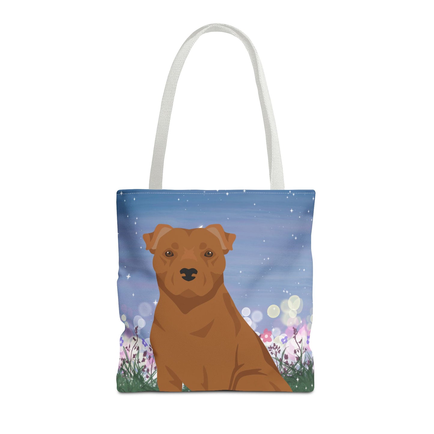 Staffordshire Bull Terrier Dog Tote Bag 16x16