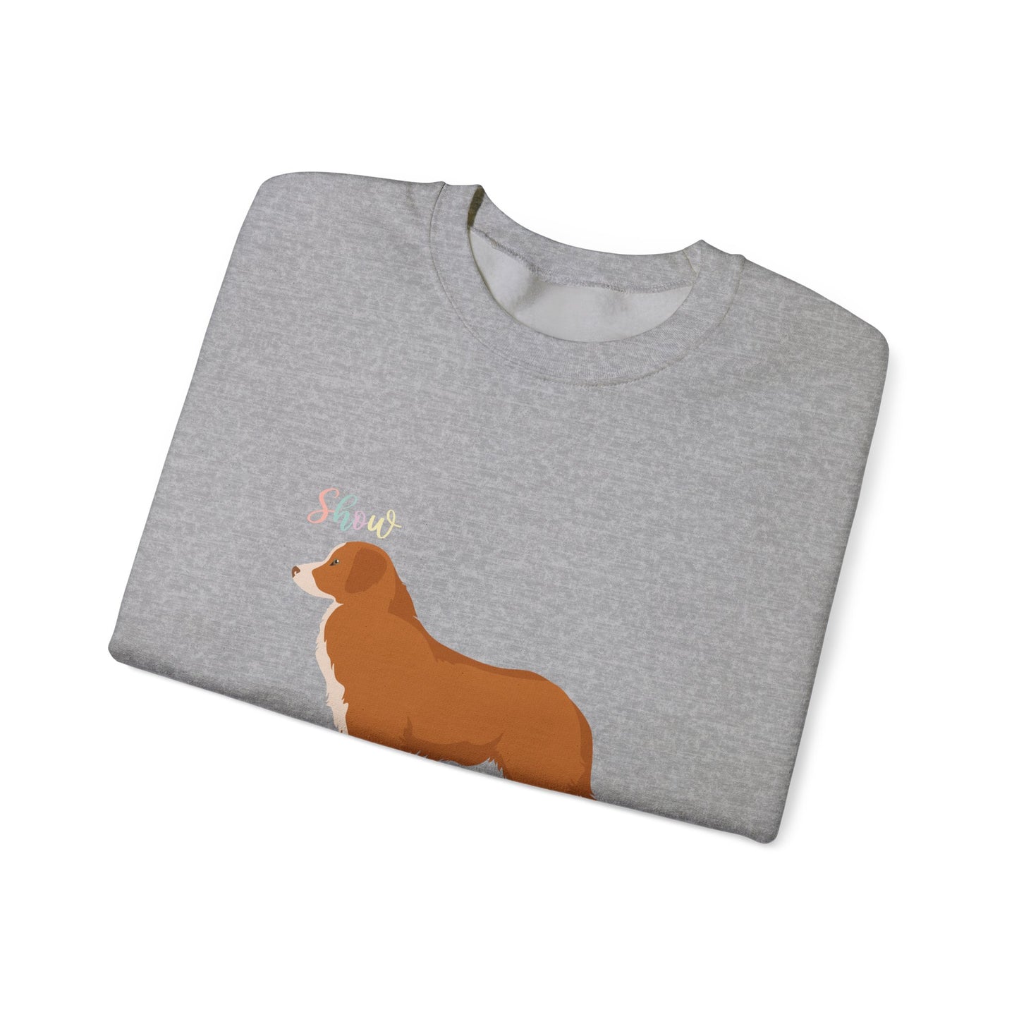 Nova Scotia Duck Tolling Retriever Dog Unisex Heavy Blend Crewneck Sweatshirt