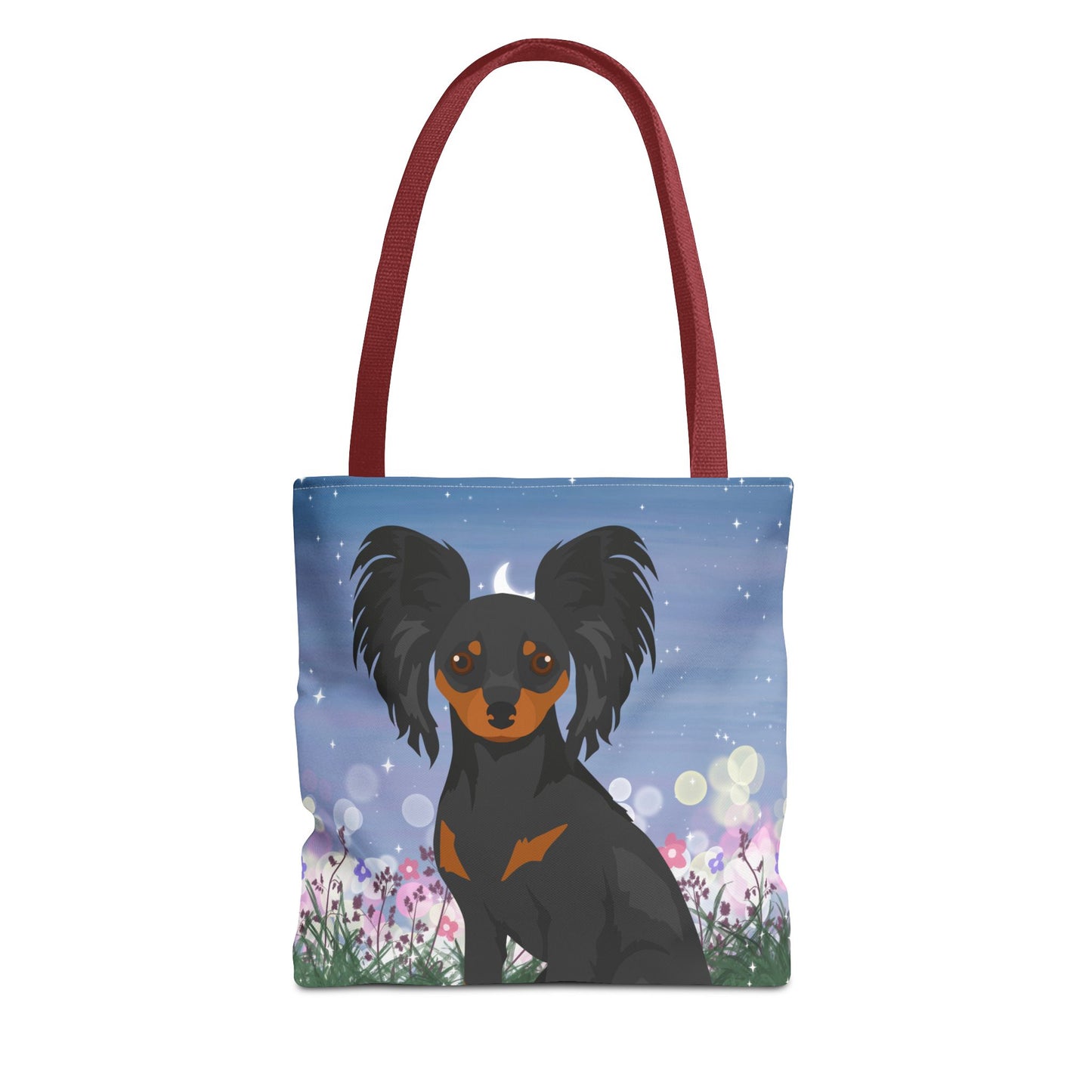 Russian Toy Dog Tote Bag 13x13