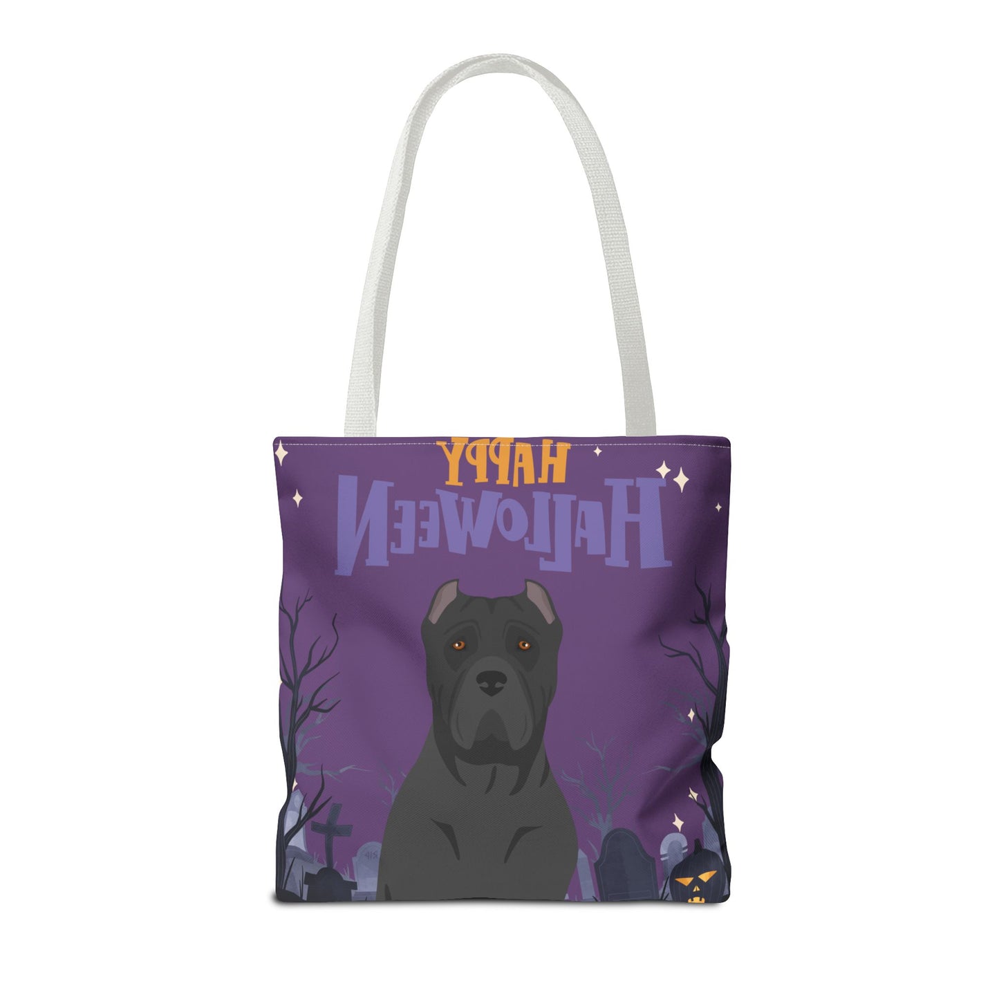 Cane Corso Dog Happy Halloween Tote Bag 16x16