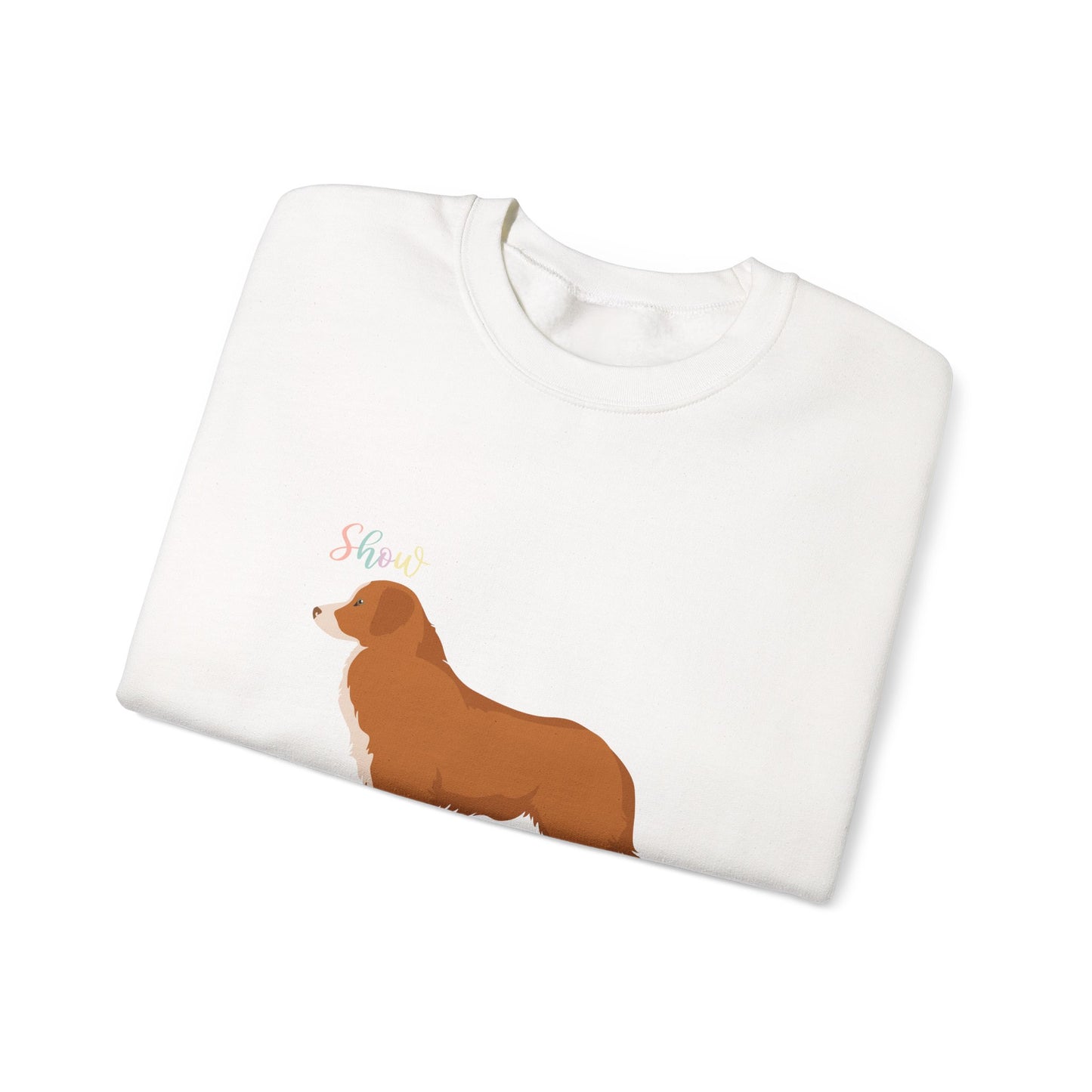 Nova Scotia Duck Tolling Retriever Dog Unisex Heavy Blend Crewneck Sweatshirt