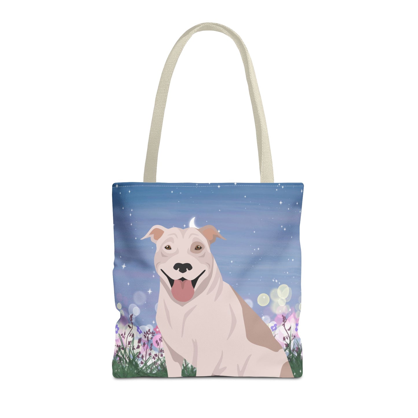 Pit Bull Dog Tote Bag 16x16