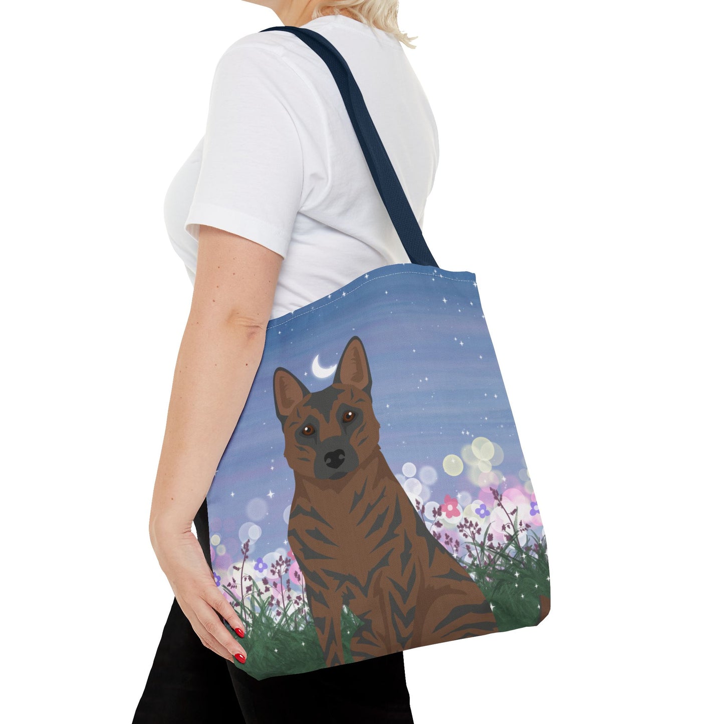 Kai Ken Dog Tote Bag 16x16