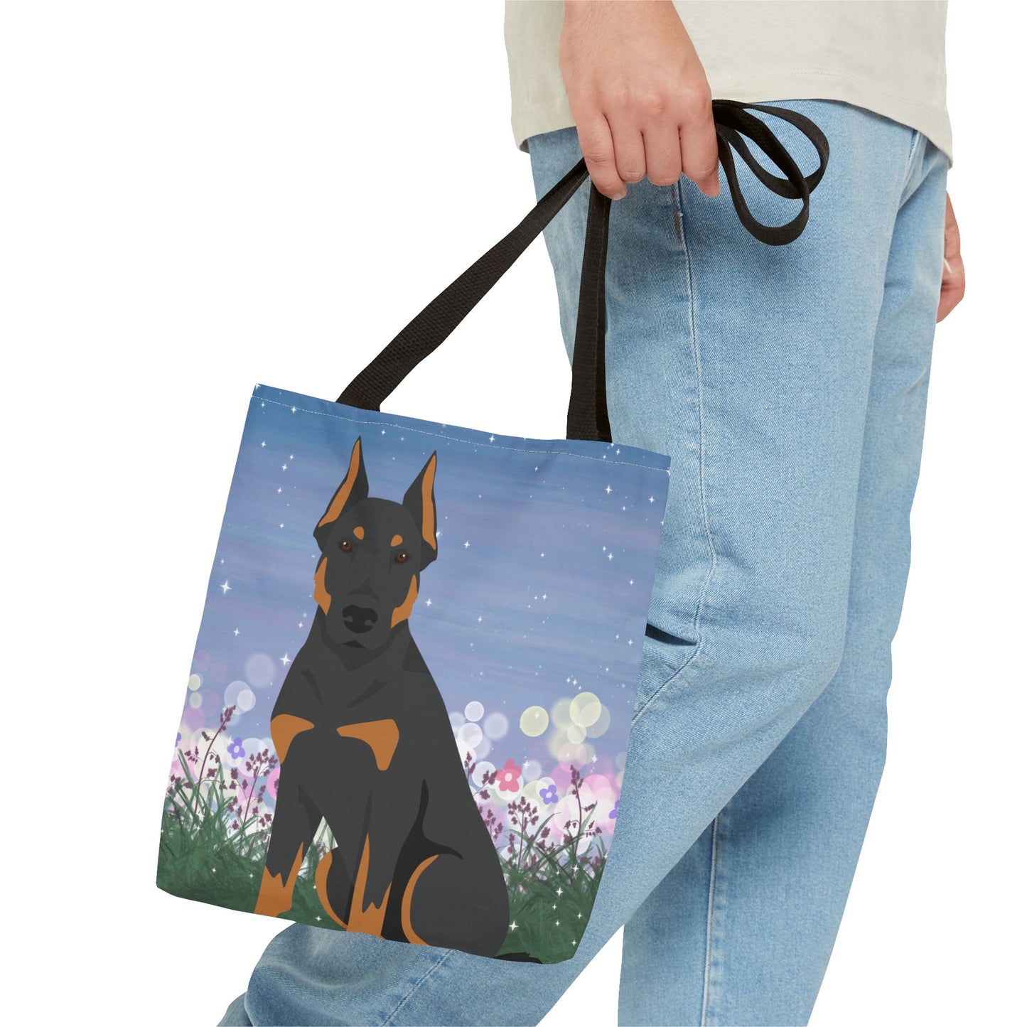 Beauceron Dog Tote Bag 13x13