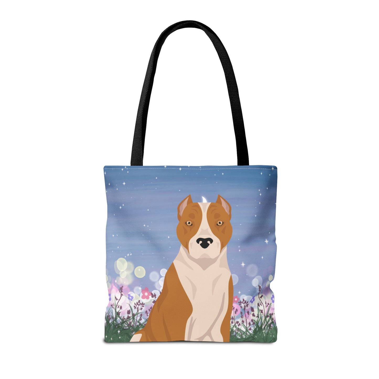 American Staffordshire Terrier Dog Tote Bag 16x16