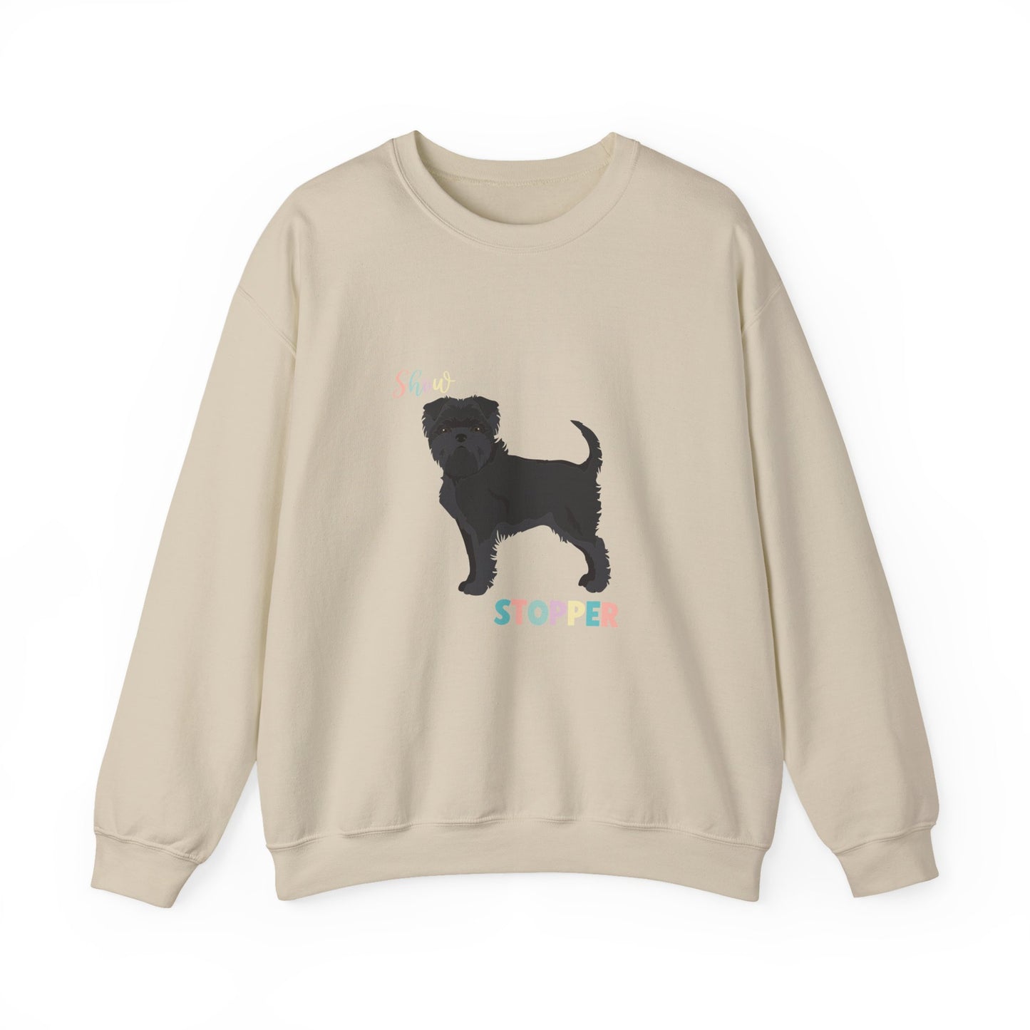 Affenpinscher Dog Unisex Heavy Blend Crewneck Sweatshirt