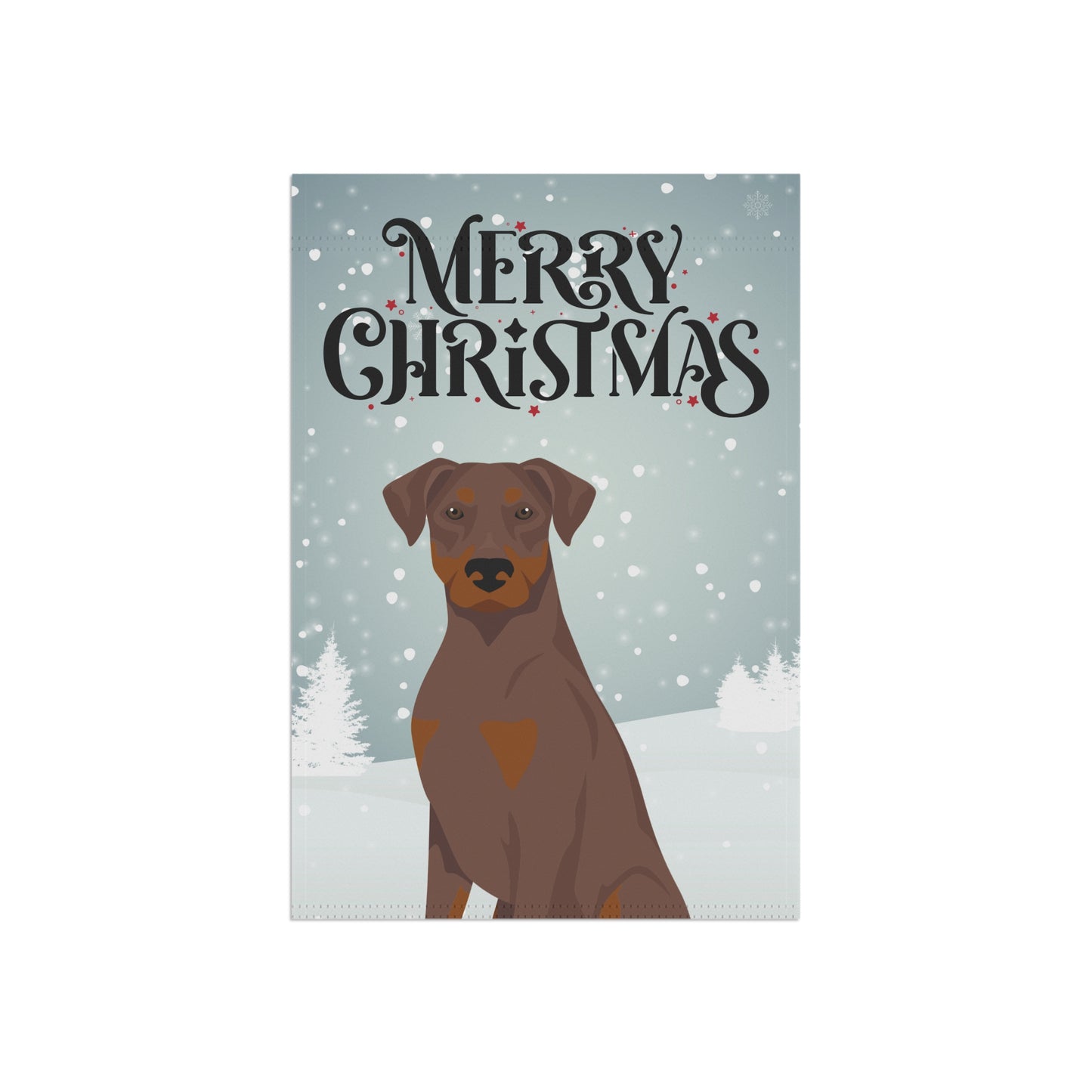Doberman Pinscher Dog Garden Flag