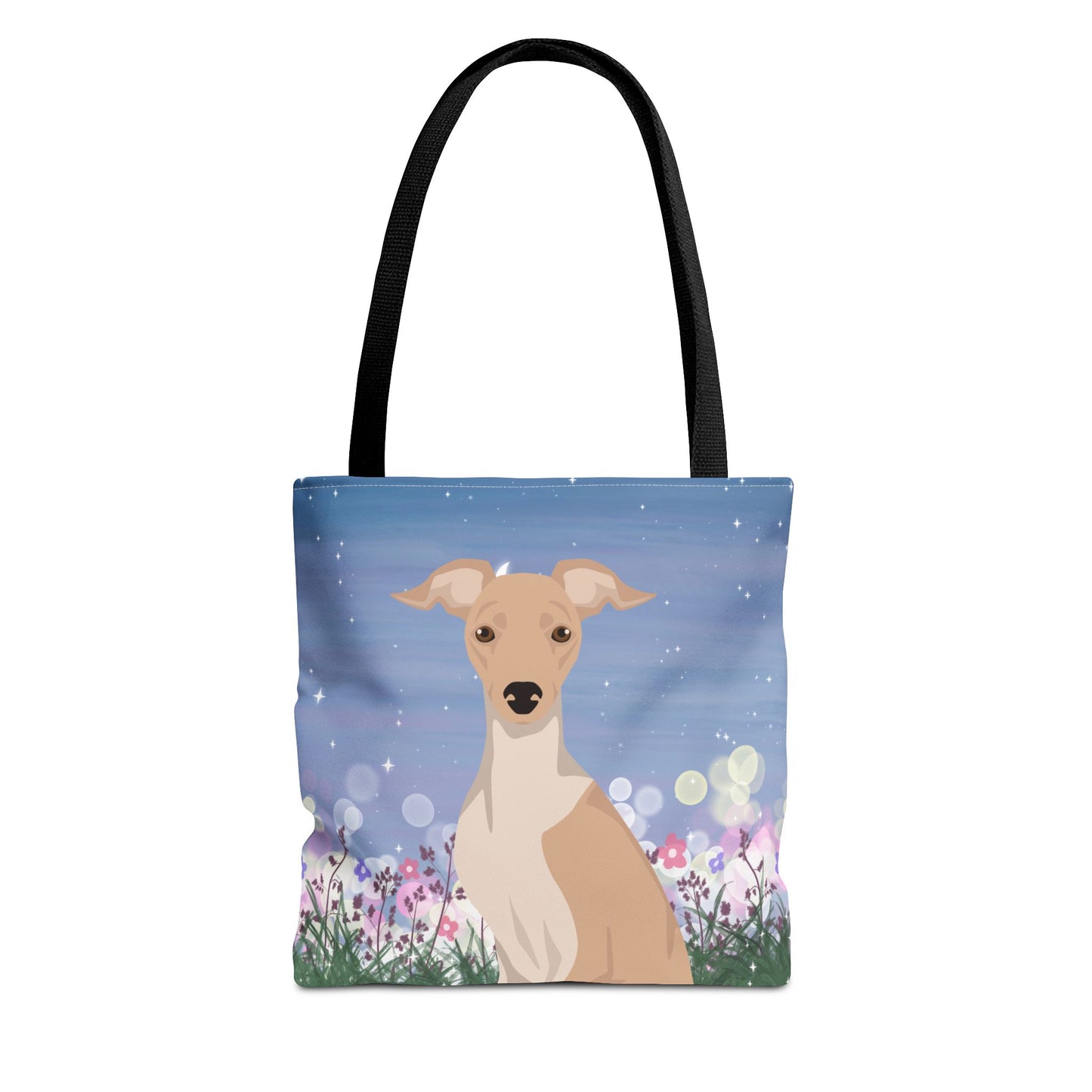 Italian Greyhound Dog Tote Bag 13x13