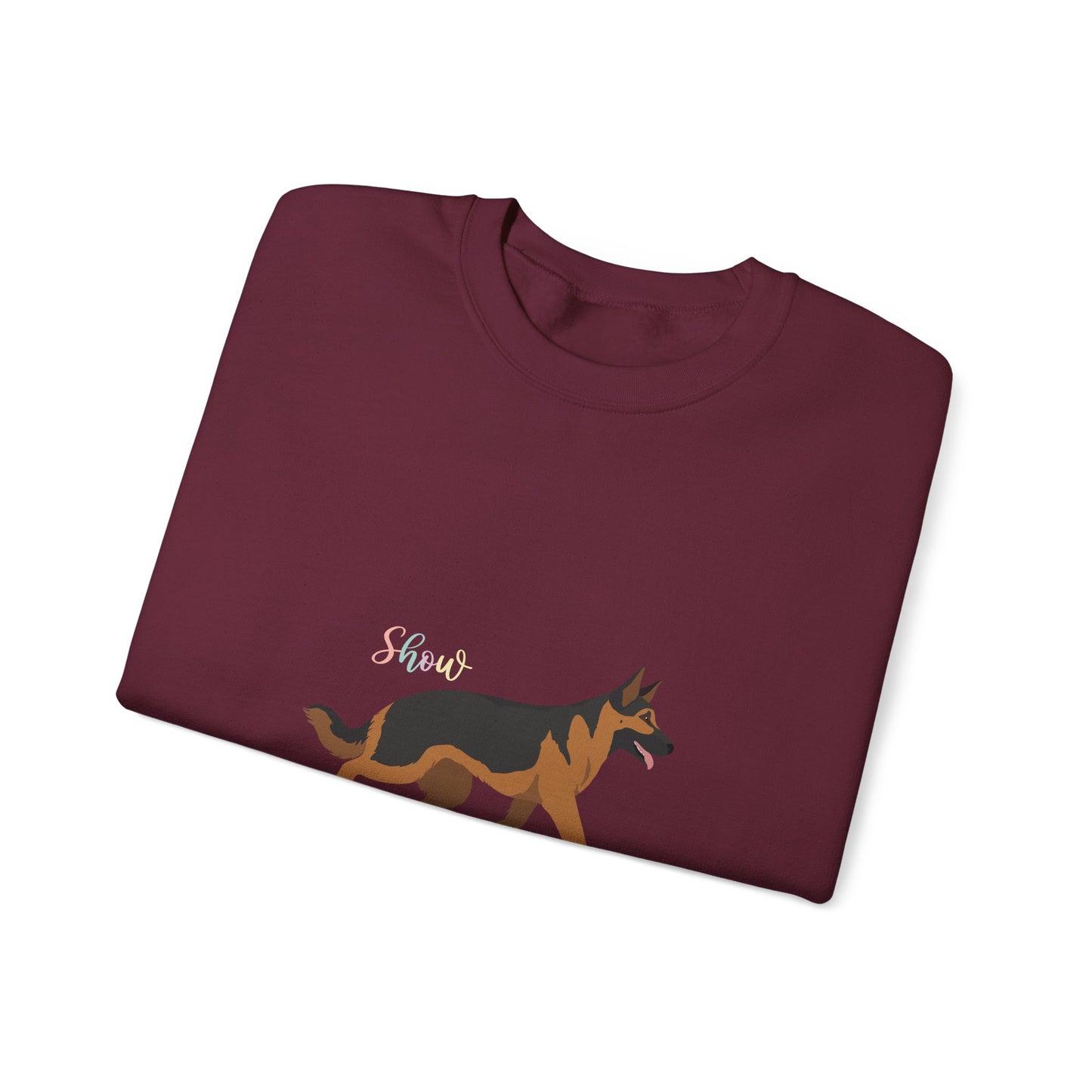 German Shepherd Dog Unisex Heavy Blend Crewneck Sweatshirt
