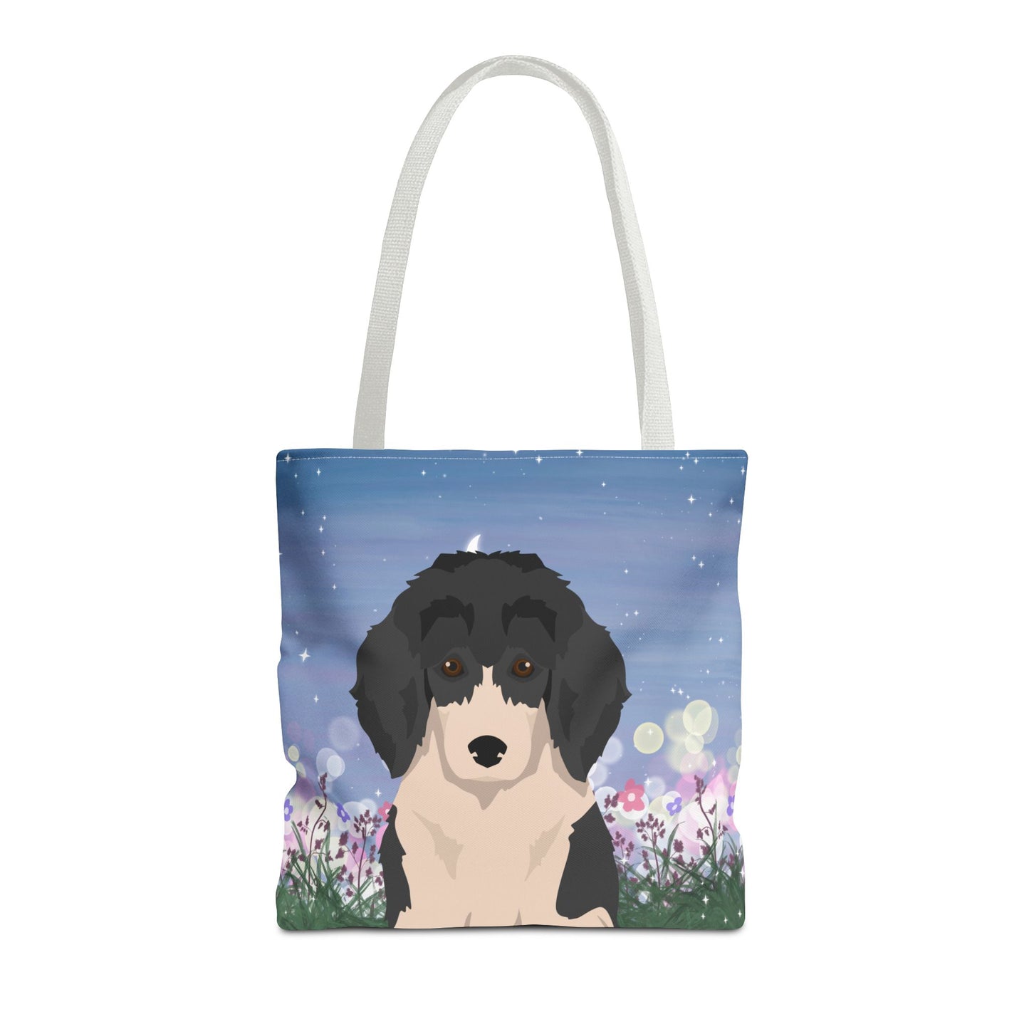 Poodle Dog Tote Bag 16x16