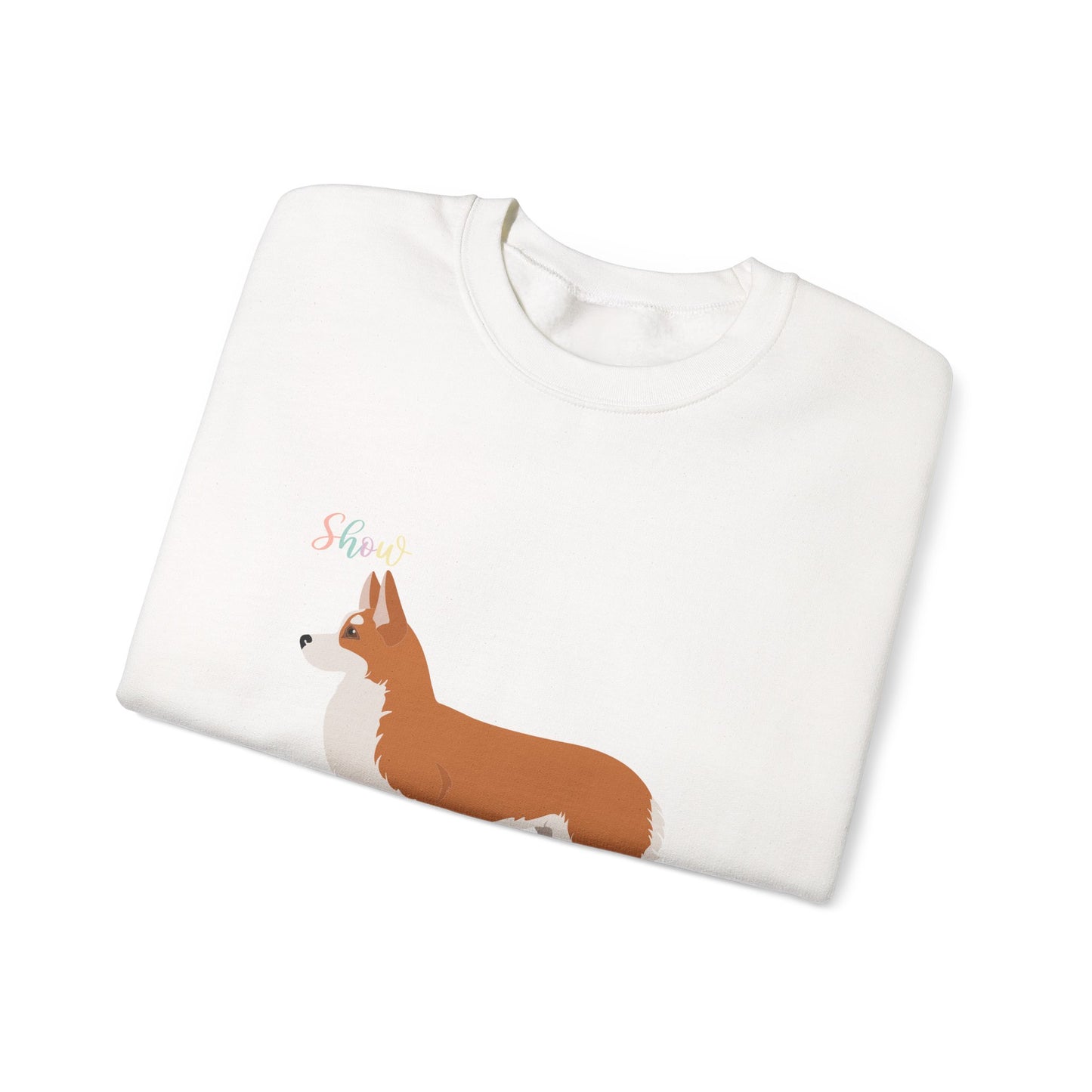 Pembroke Welsh Corgi Dog Unisex Heavy Blend Crewneck Sweatshirt