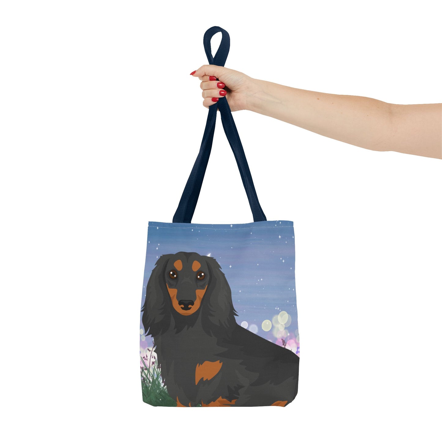 Dachshund Dog Tote Bag 13x13