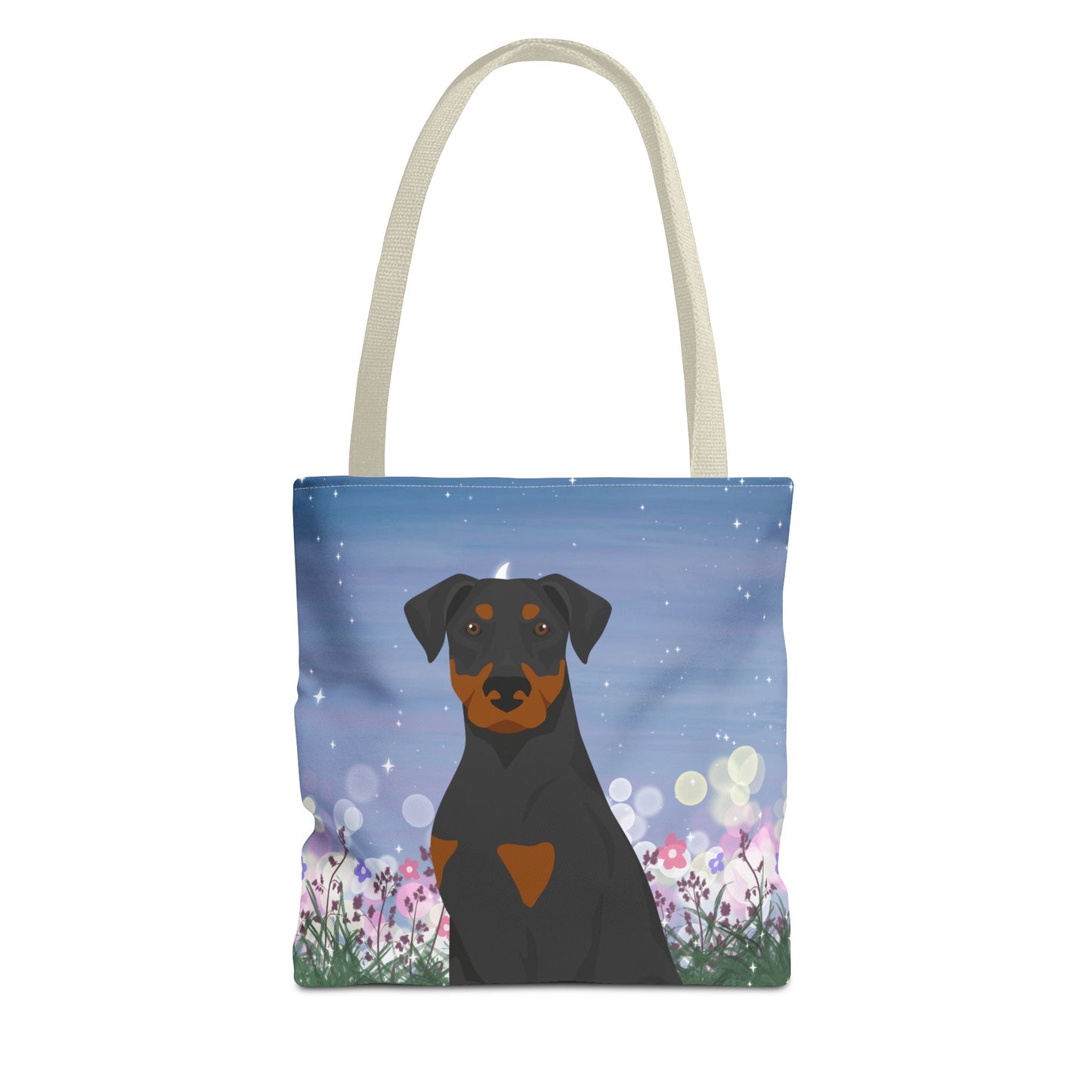 Dobermann Pinscher Dog Tote Bag 13x13