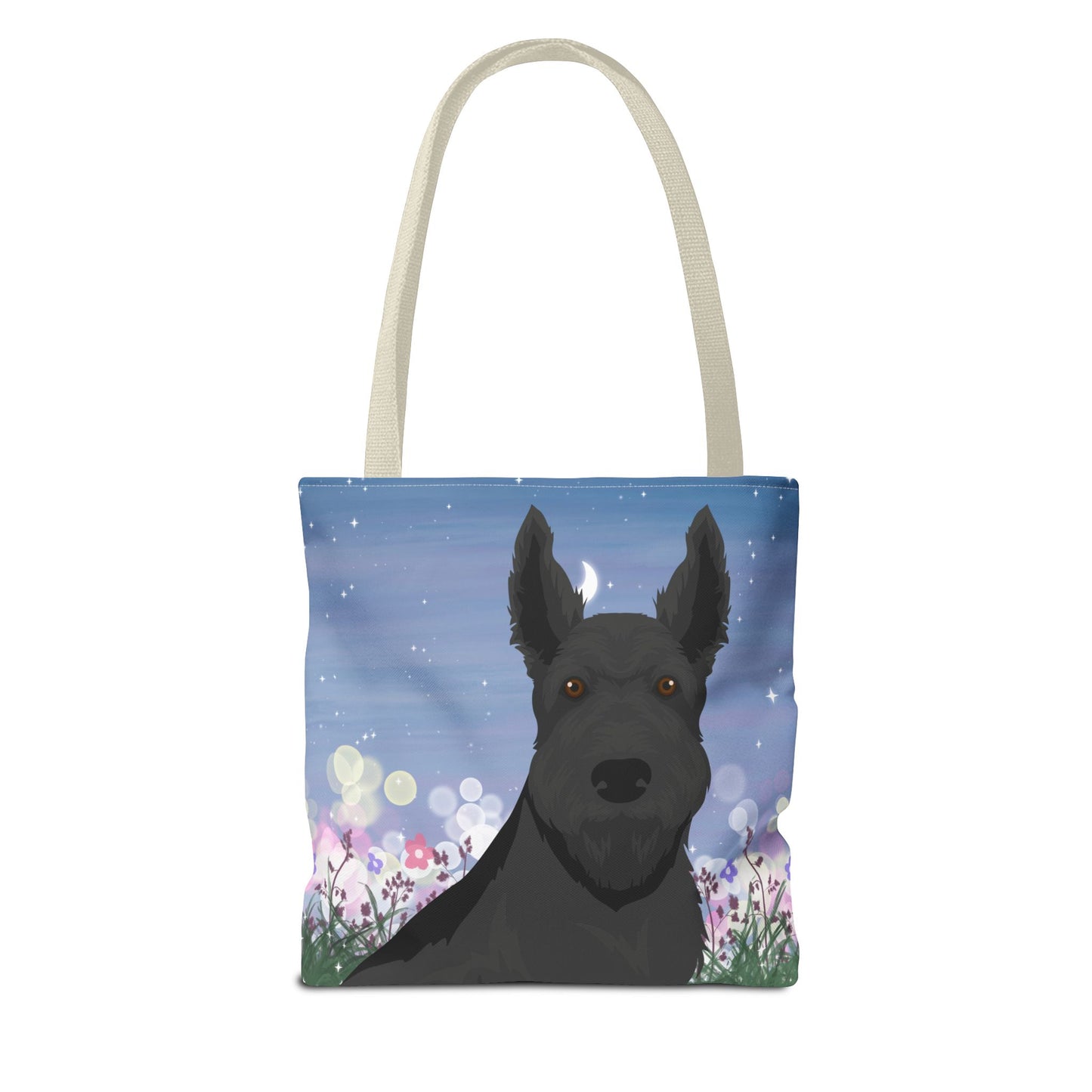 Scottish Terrier Dog Tote Bag 13x13
