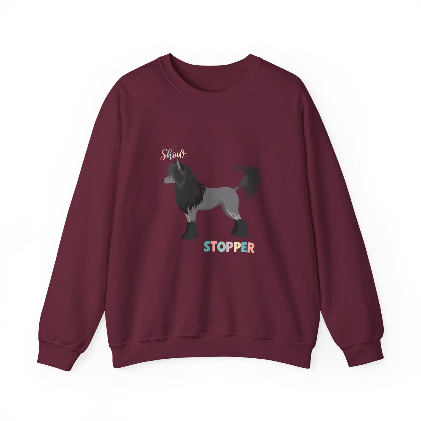 Chinese Crested Dog Dog Unisex Heavy Blend Crewneck Sweatshirt