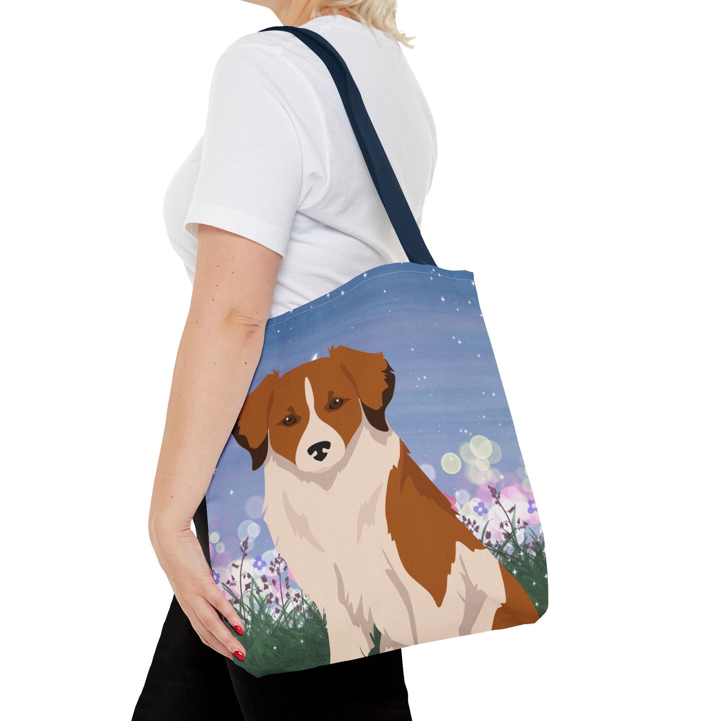 Kromfohrlander Dog Tote Bag 16x16
