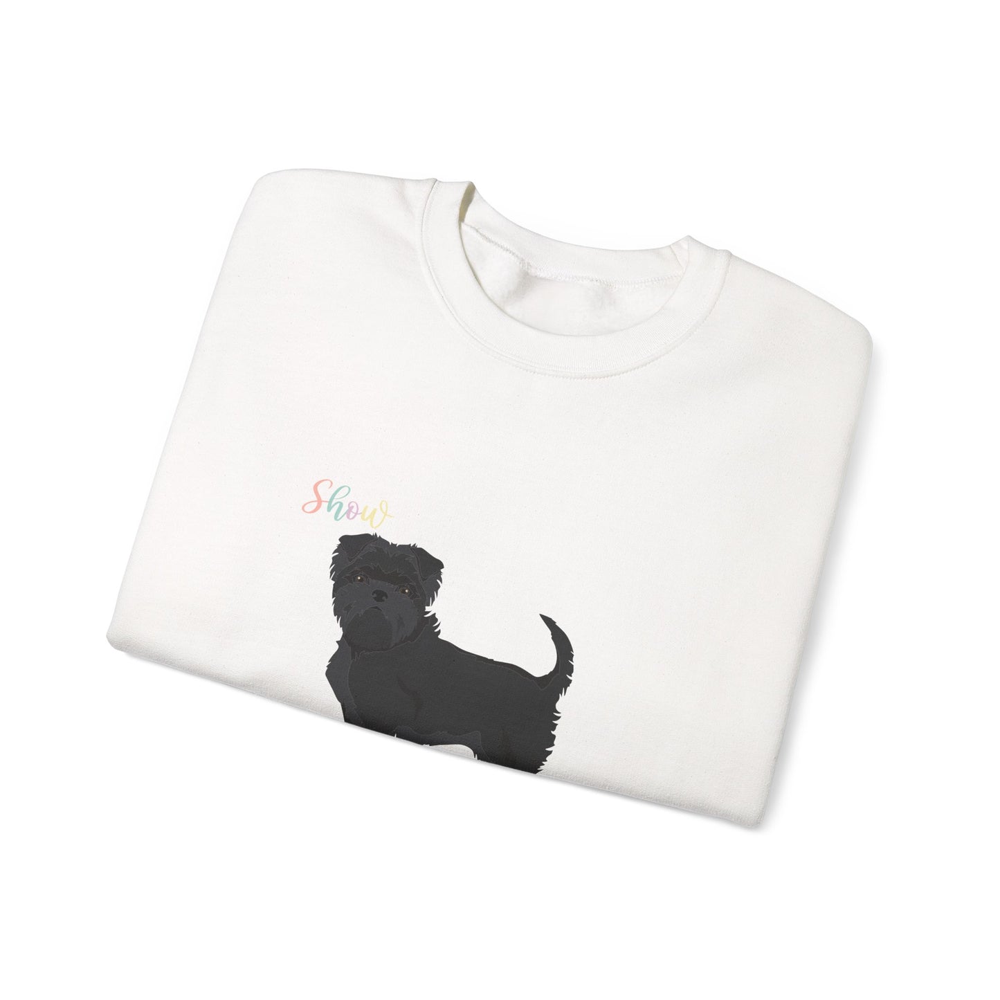 Affenpinscher Dog Unisex Heavy Blend Crewneck Sweatshirt