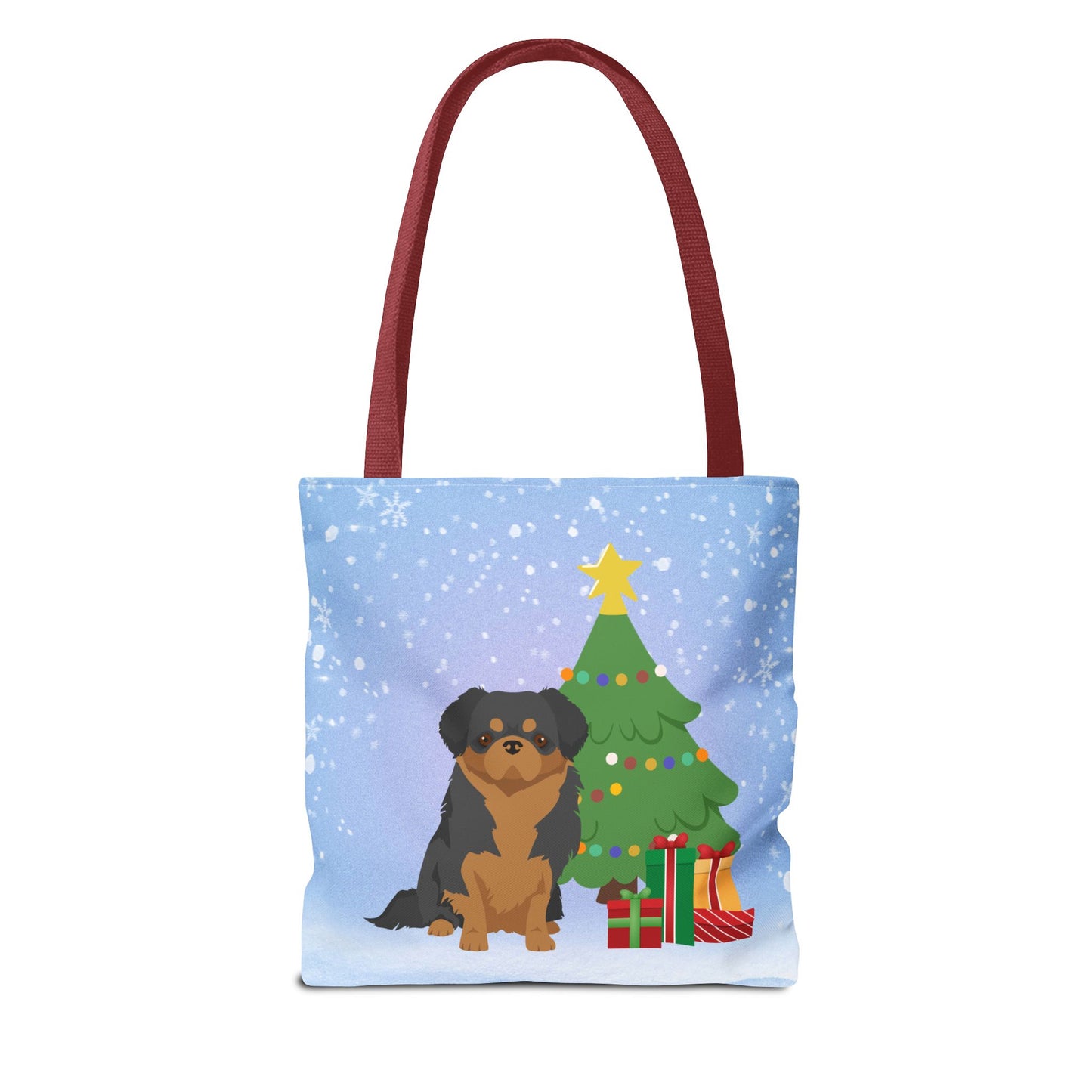 Tibetan Spaniel Dog Tote Bag, Dog Mom Gift
