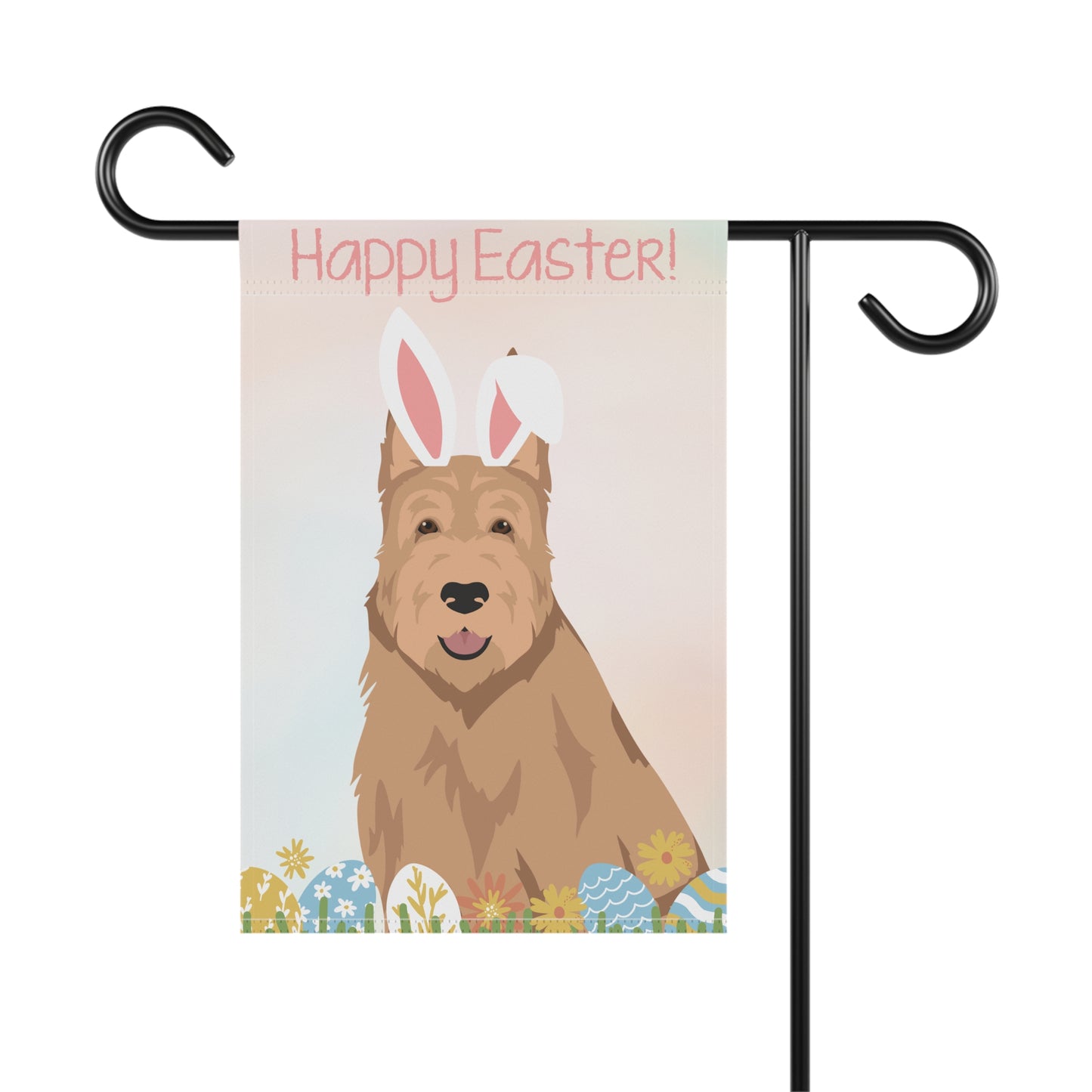 Berger Picard Dog Happy Easter Garden Flag