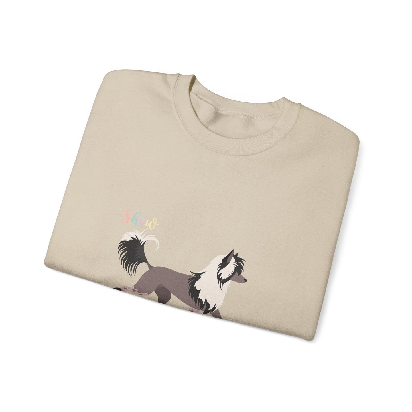 Chinese Crested Dog Dog Unisex Heavy Blend Crewneck Sweatshirt