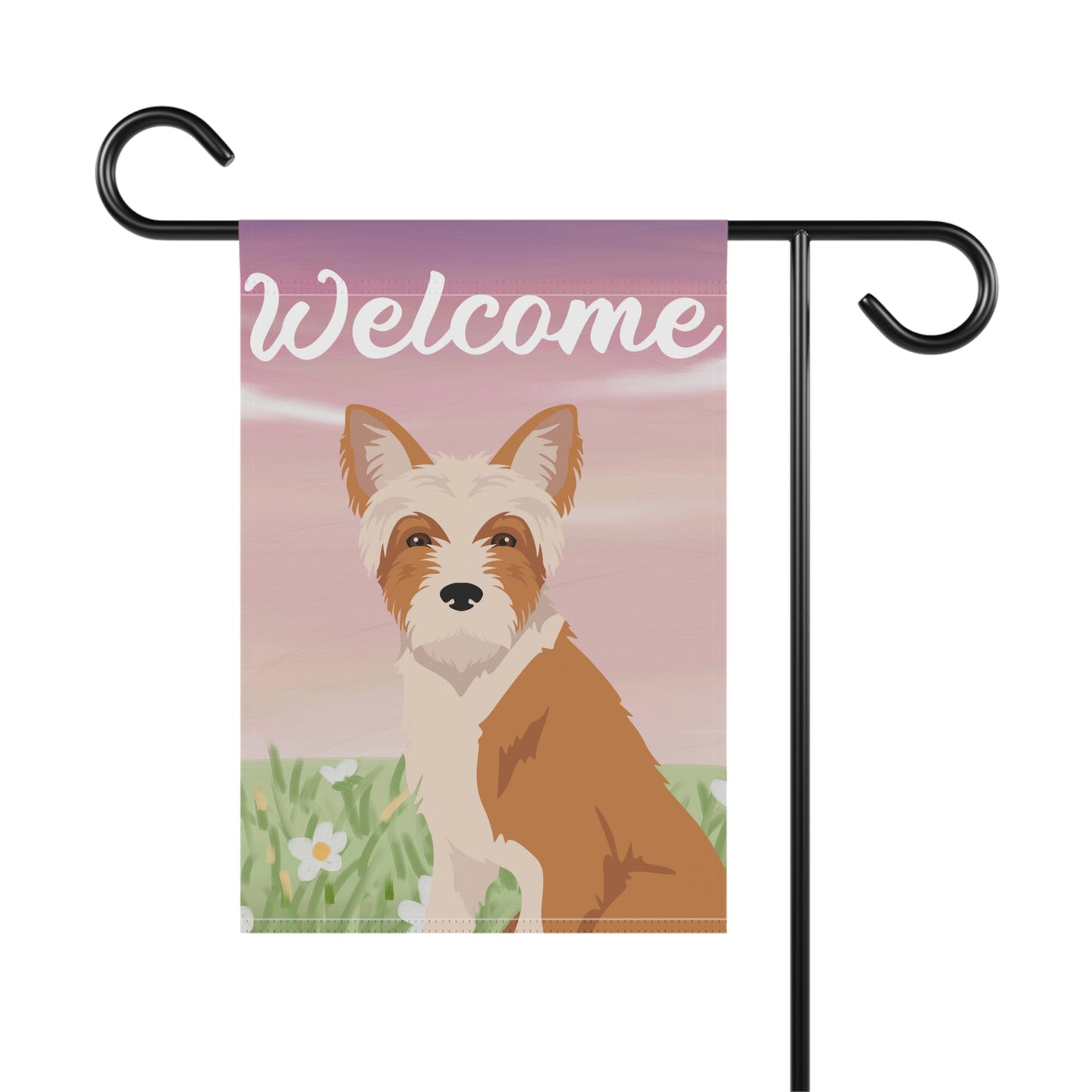 Portuguese Podengo Dog Welcome Garden Flag