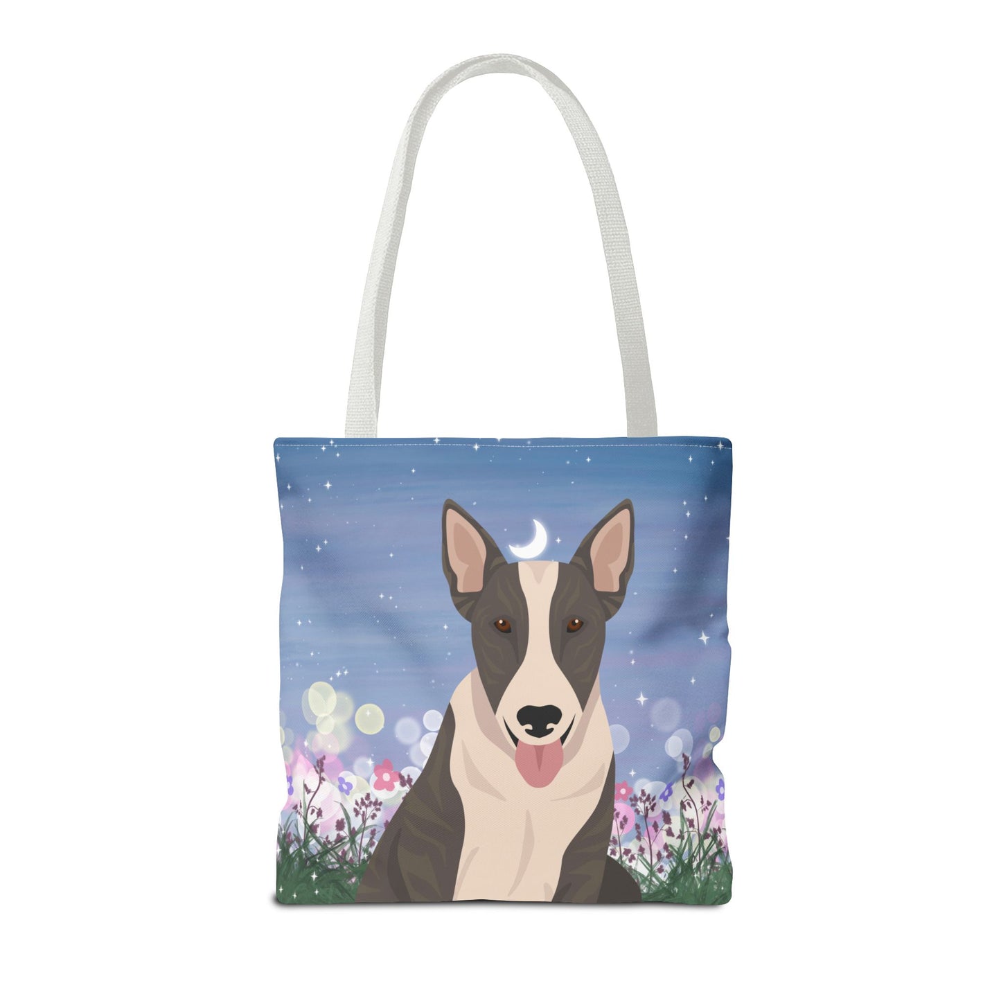 Bull Terrier Dog Tote Bag 16x16