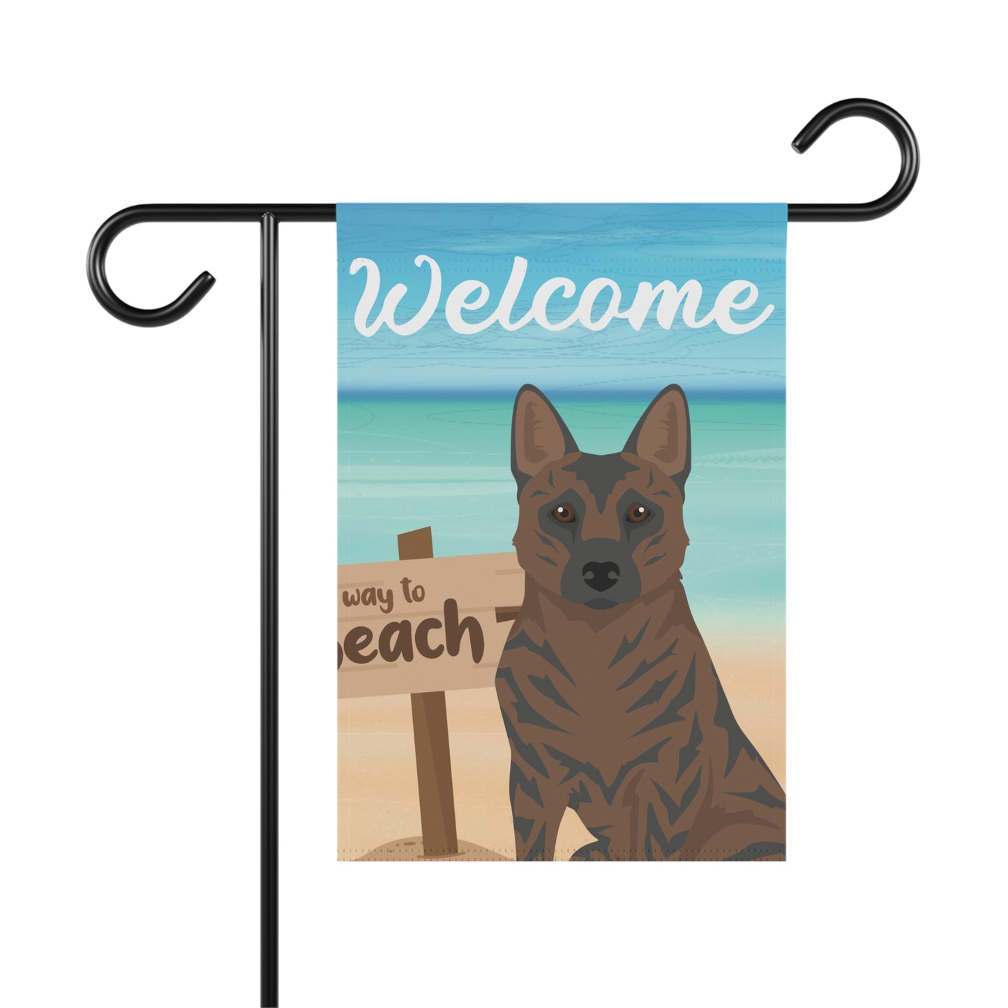 Kai Ken Dog Garden Flag