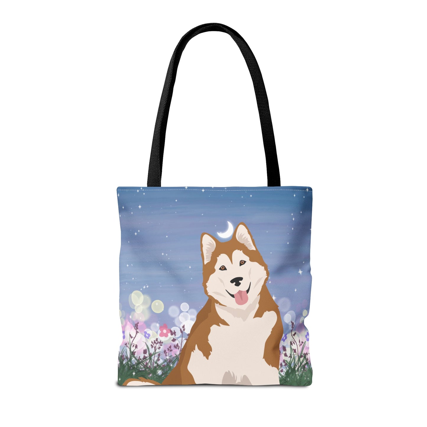 Alaskan Malamute Dog Tote Bag 16x16