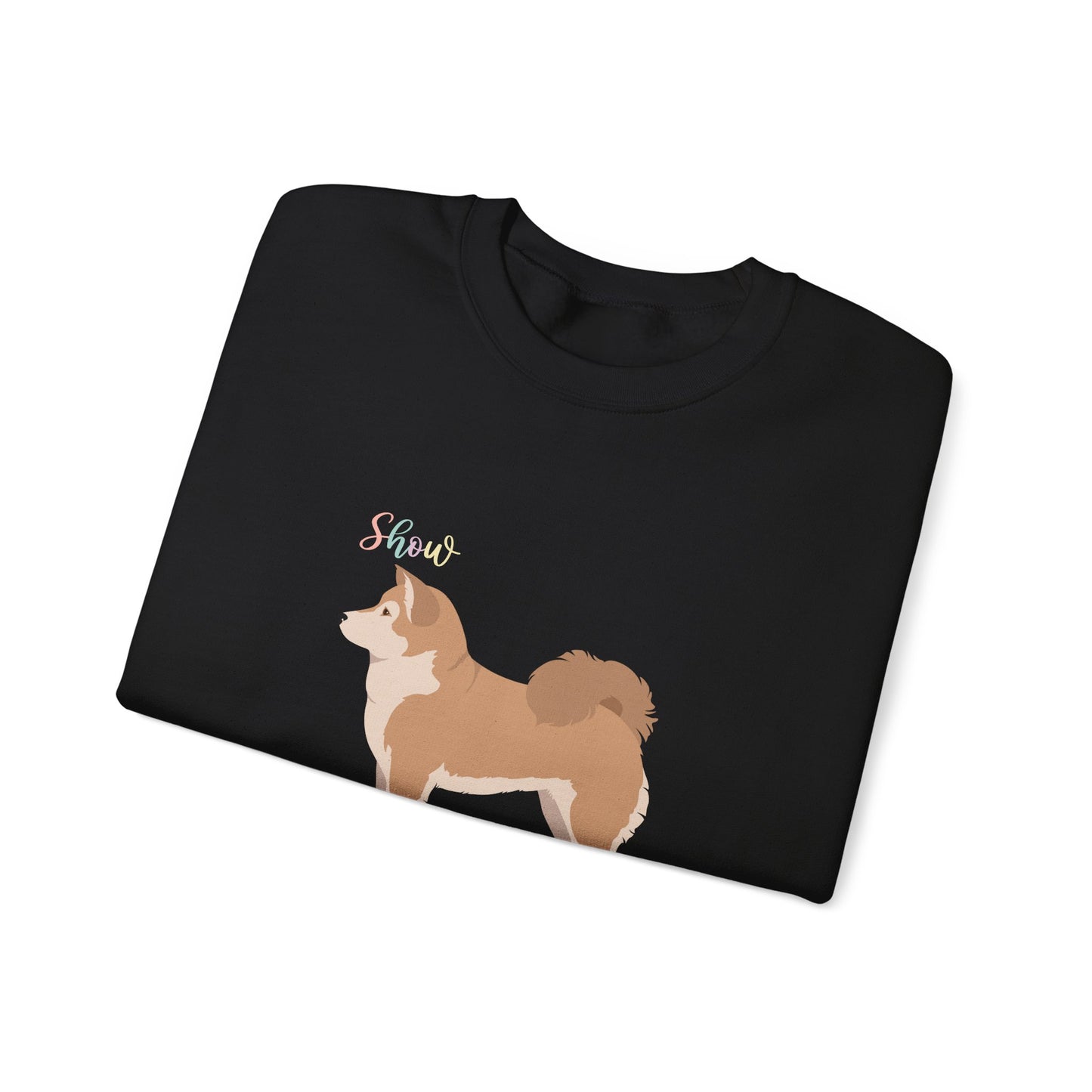 Shiba Inu Dog Unisex Heavy Blend Crewneck Sweatshirt