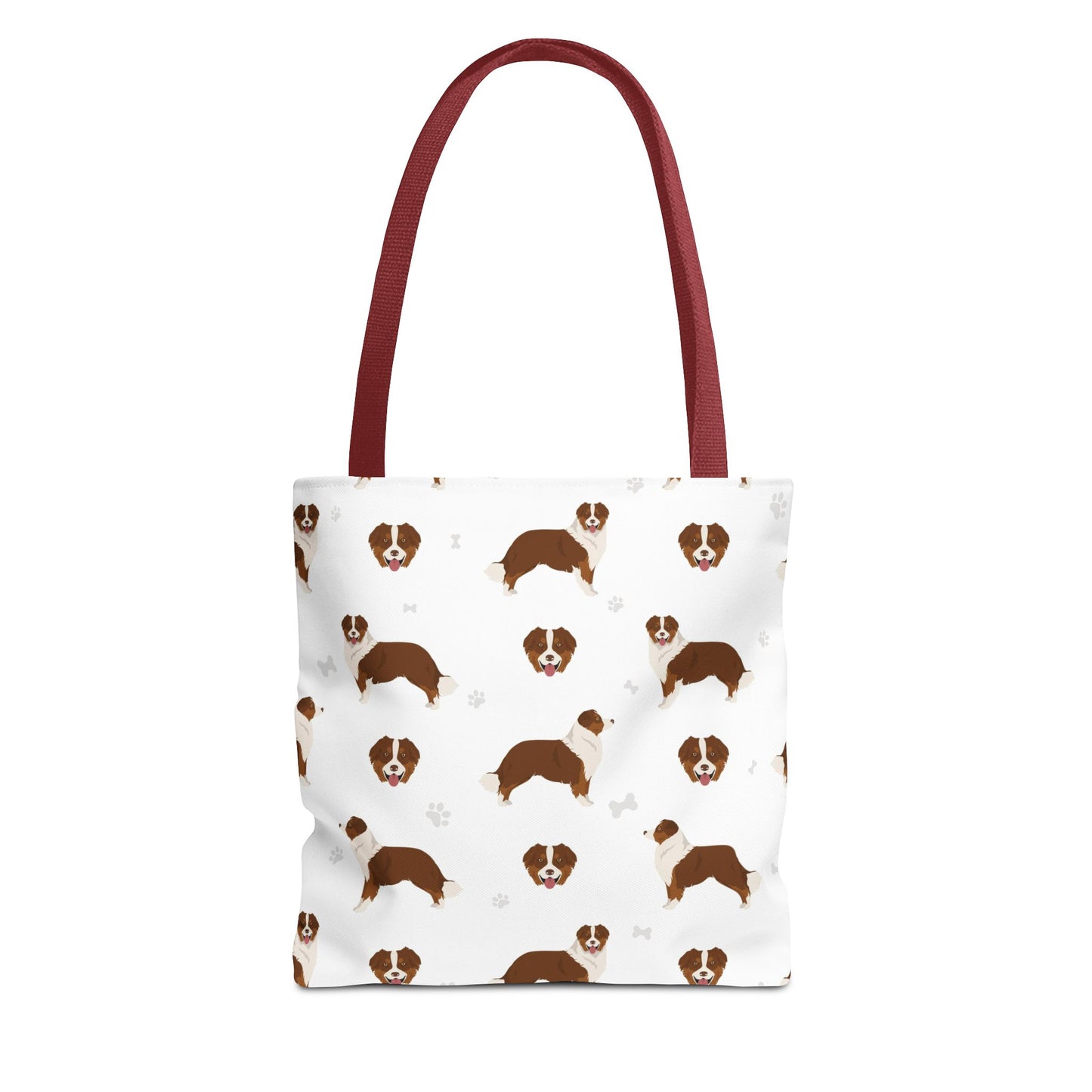 Australian Shepherd Dog Tote Bag, Aussie Dog Mom Gift
