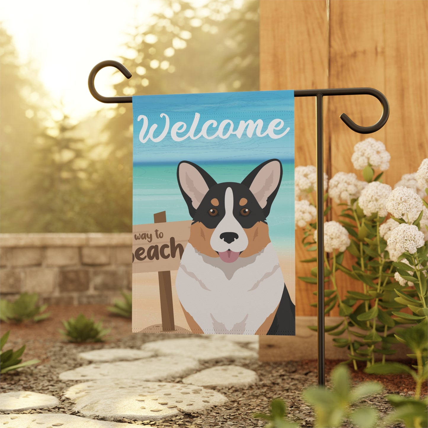 Cardigan Welsh Corgi Dog Garden Flag