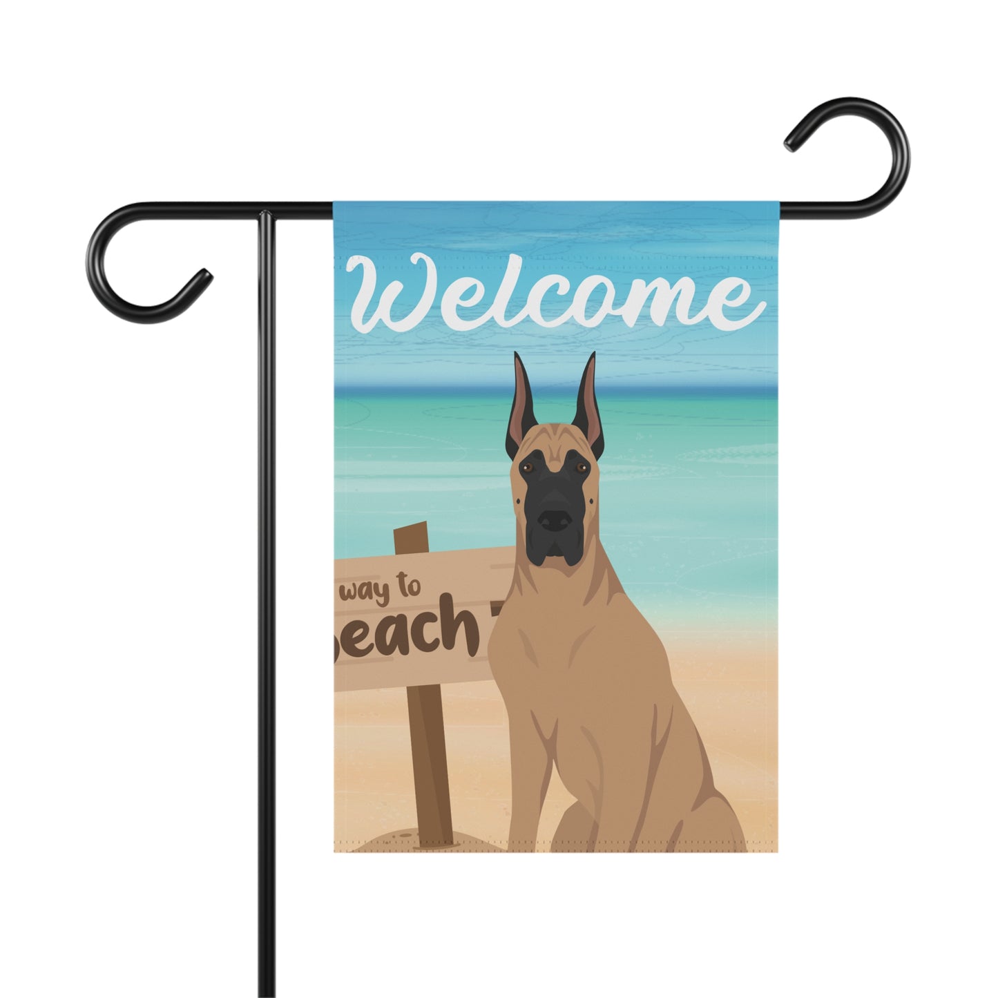 Great Dane Dog Garden Flag