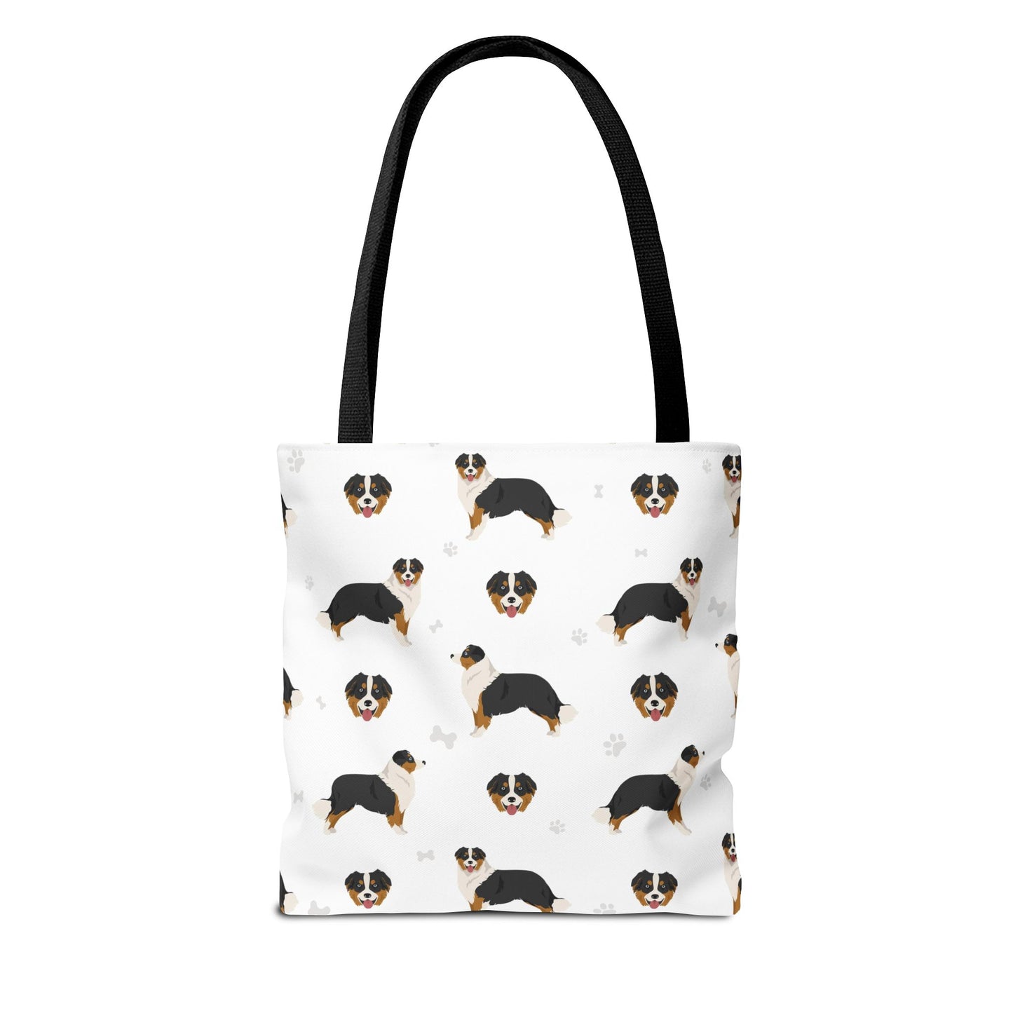 Australian Shepherd Dog Tote Bag, Aussie Dog Mom Gift