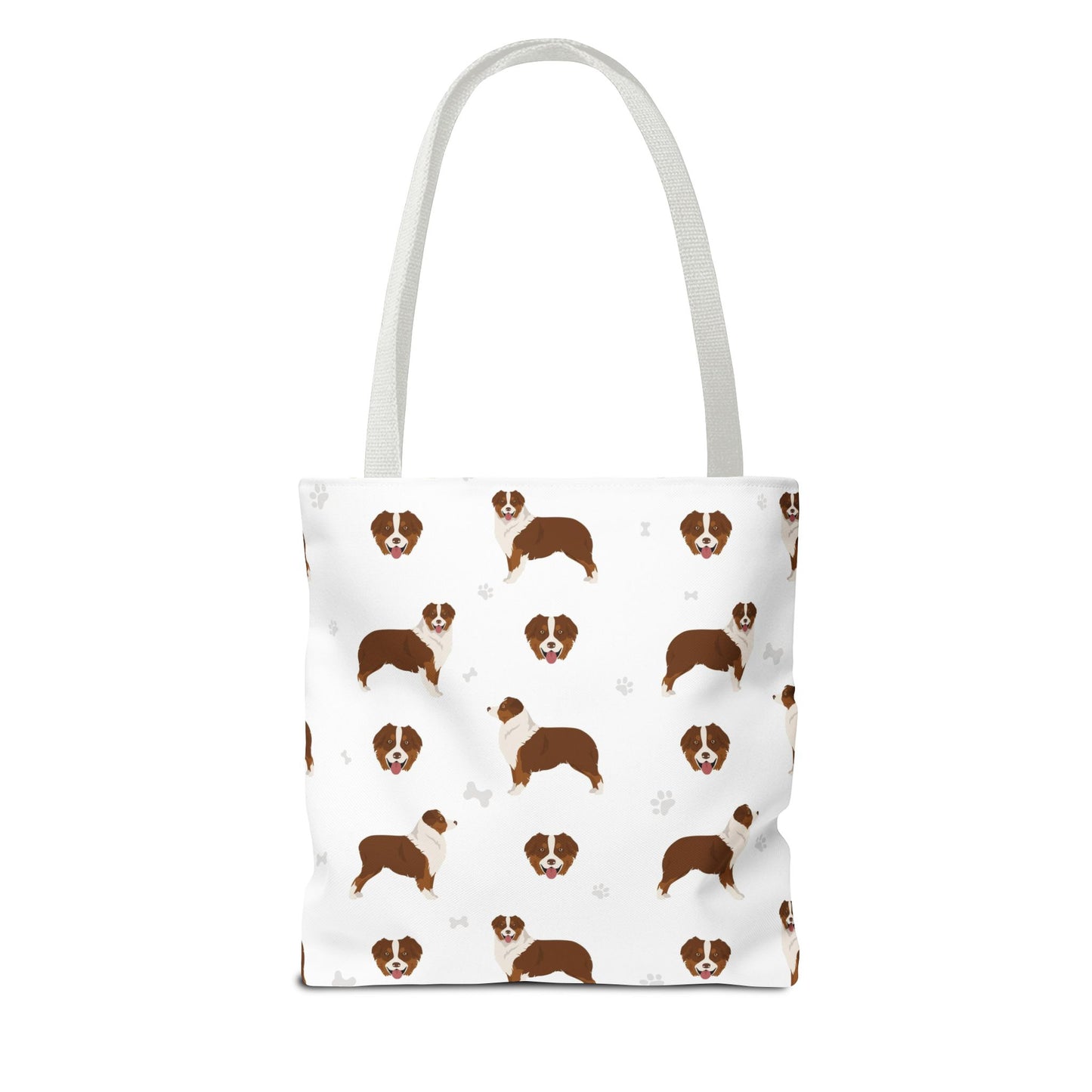 Australian Shepherd Dog Tote Bag, Aussie Dog Mom Gift