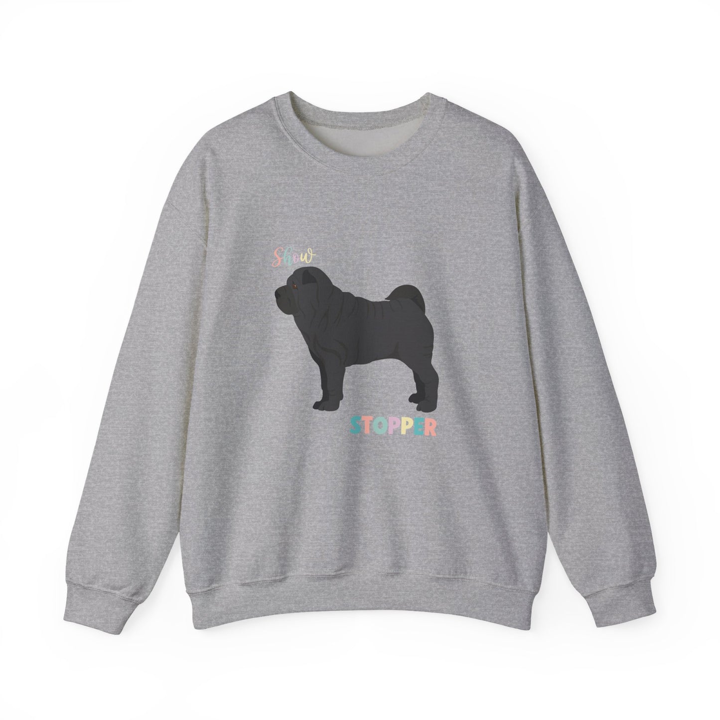 Shar Pei Dog Unisex Heavy Blend Crewneck Sweatshirt