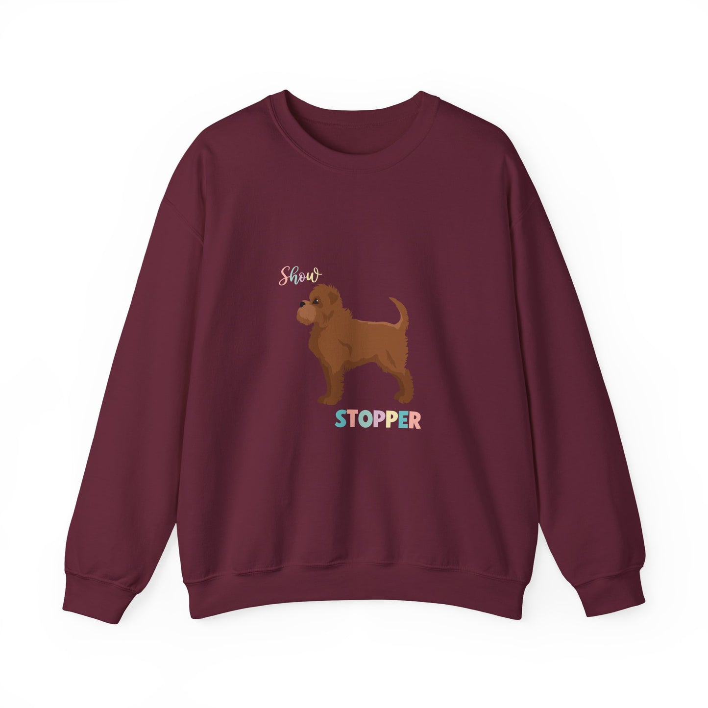 Affenpinscher Dog Unisex Heavy Blend Crewneck Sweatshirt