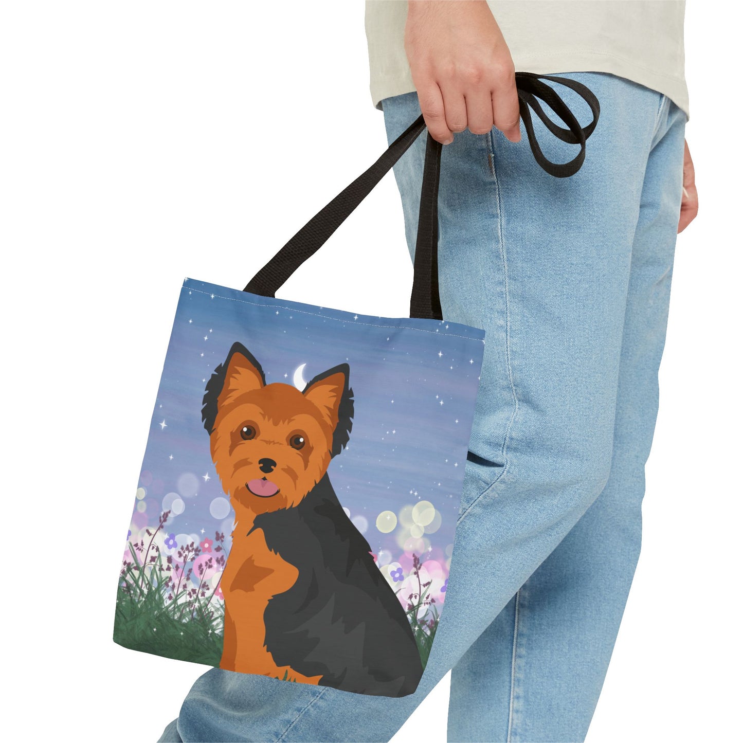 Yorkshire Terrier Dog Tote Bag 13x13