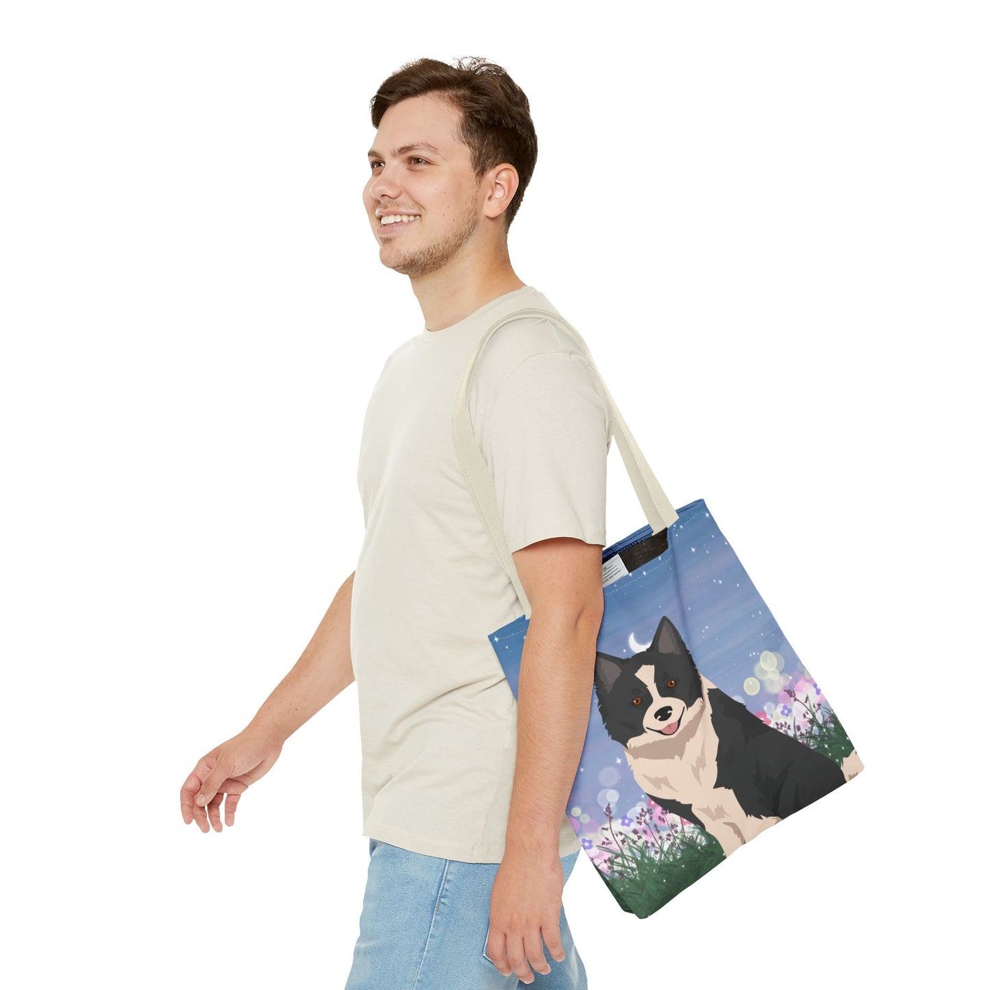 Nenets Herding Laika Dog Tote Bag 16x16