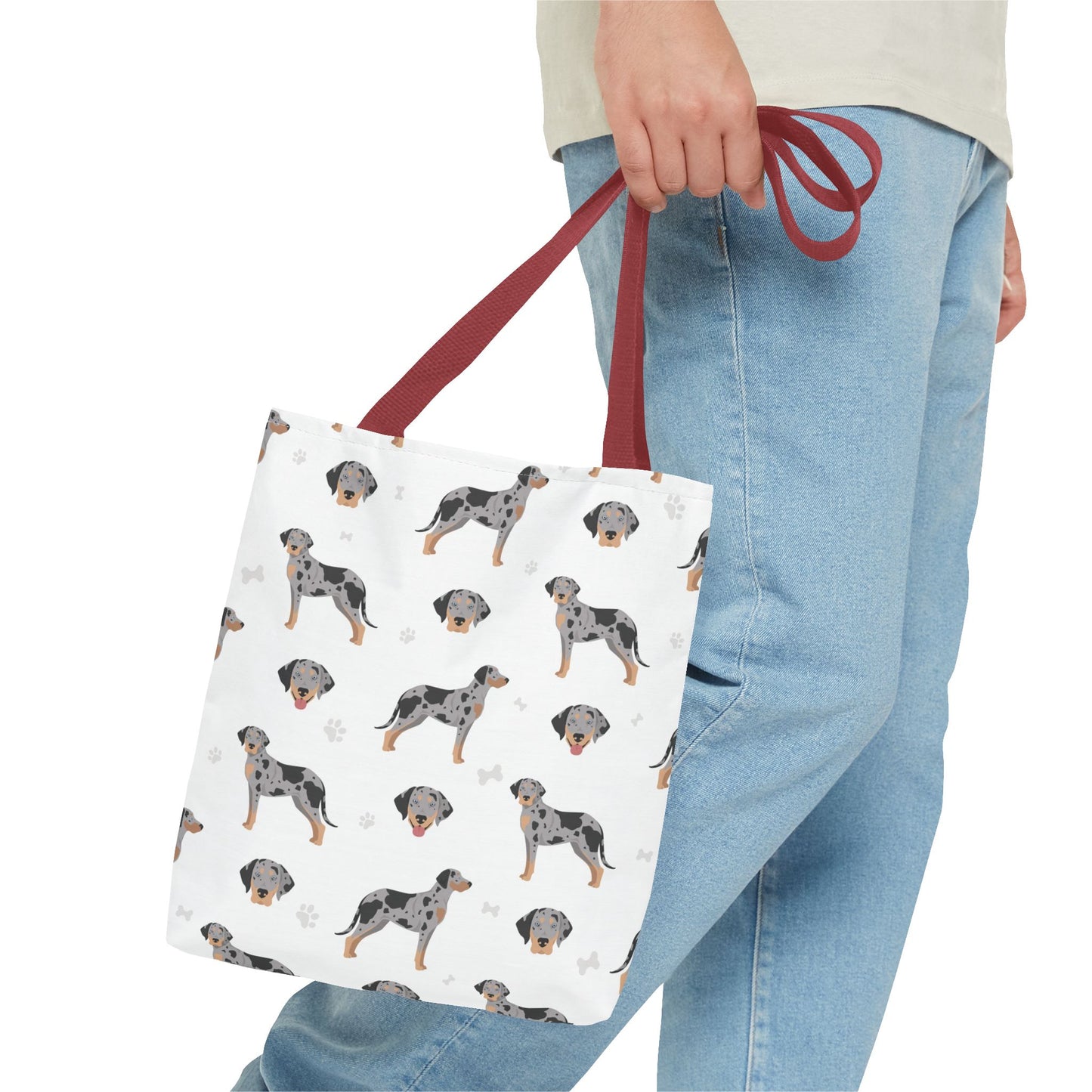 Catahoula Leopard Dog Tote Bag, Aussie Dog Mom Gift