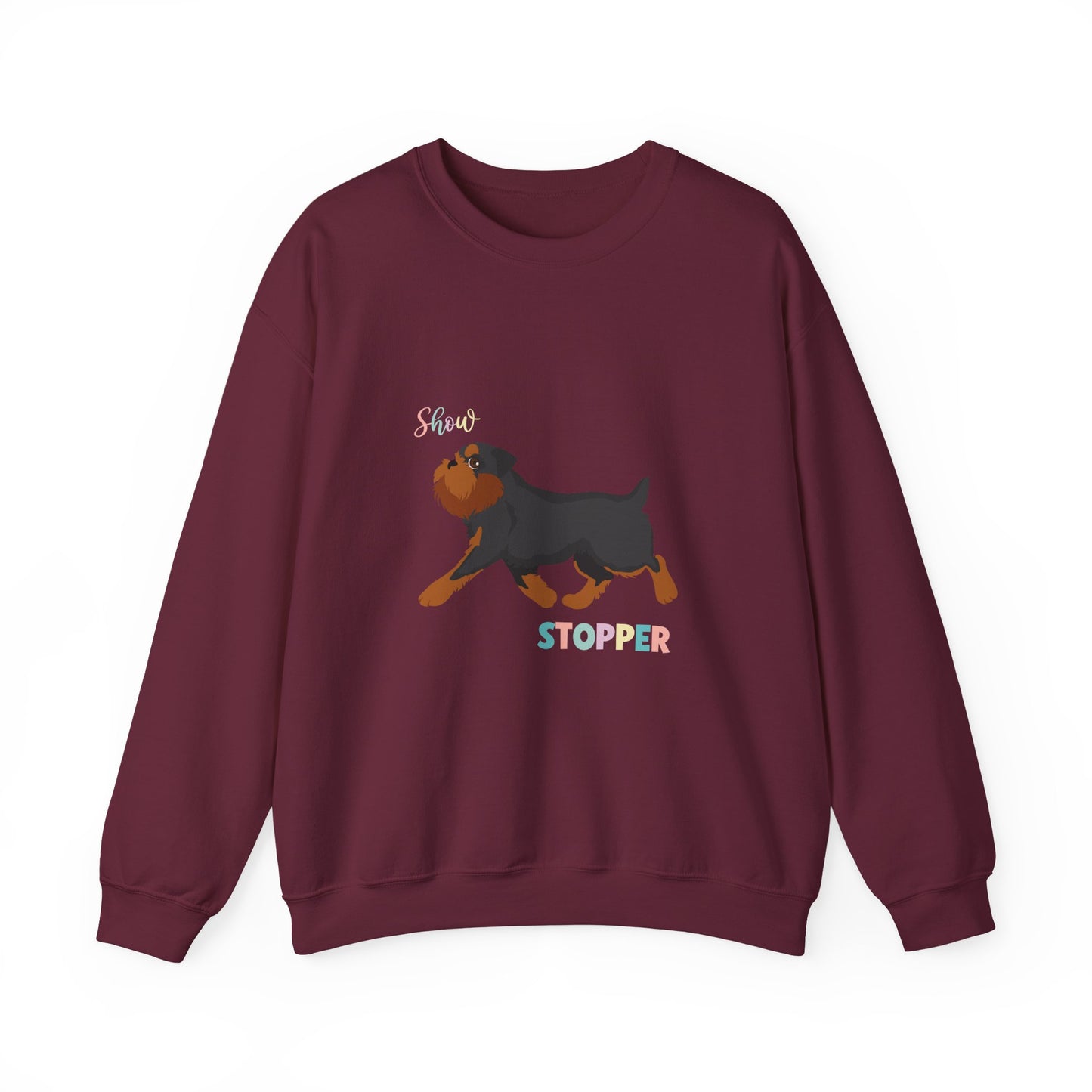 Brussels Griffion Dog Unisex Heavy Blend Crewneck Sweatshirt