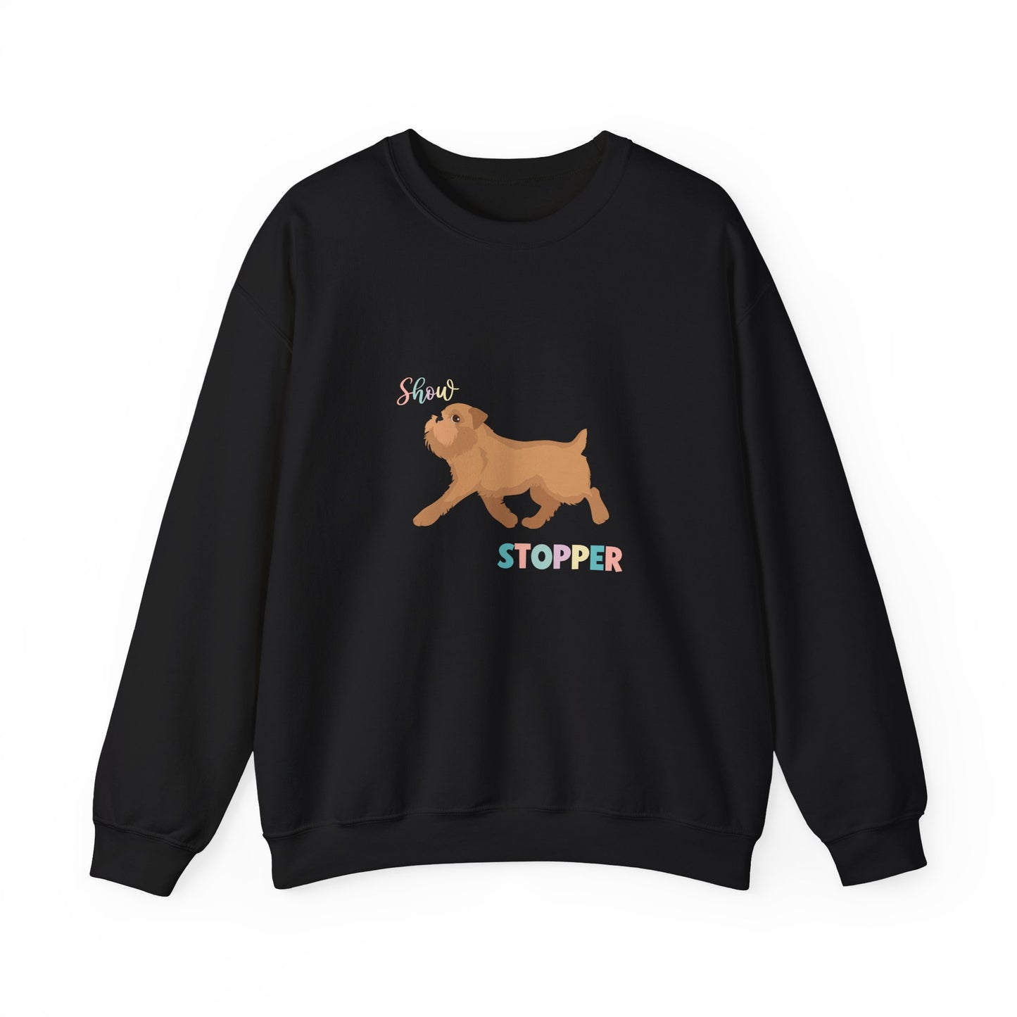 Brussels Griffion Dog Unisex Heavy Blend Crewneck Sweatshirt