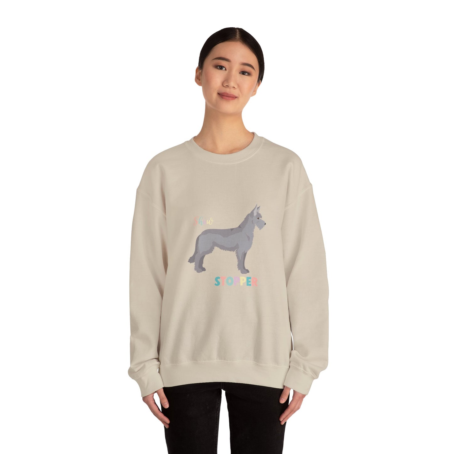 Berger Picard Dog Unisex Heavy Blend Crewneck Sweatshirt