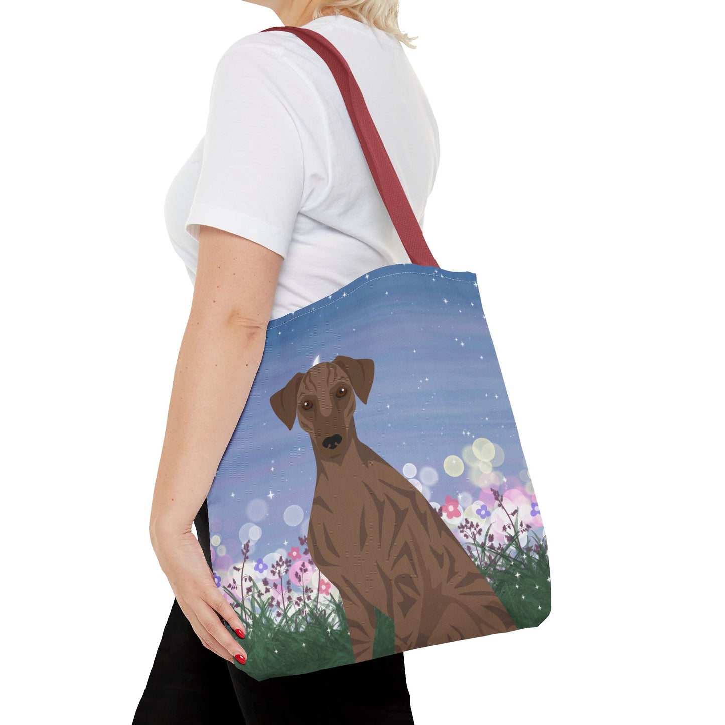Sloughi Dog Tote Bag 16x16